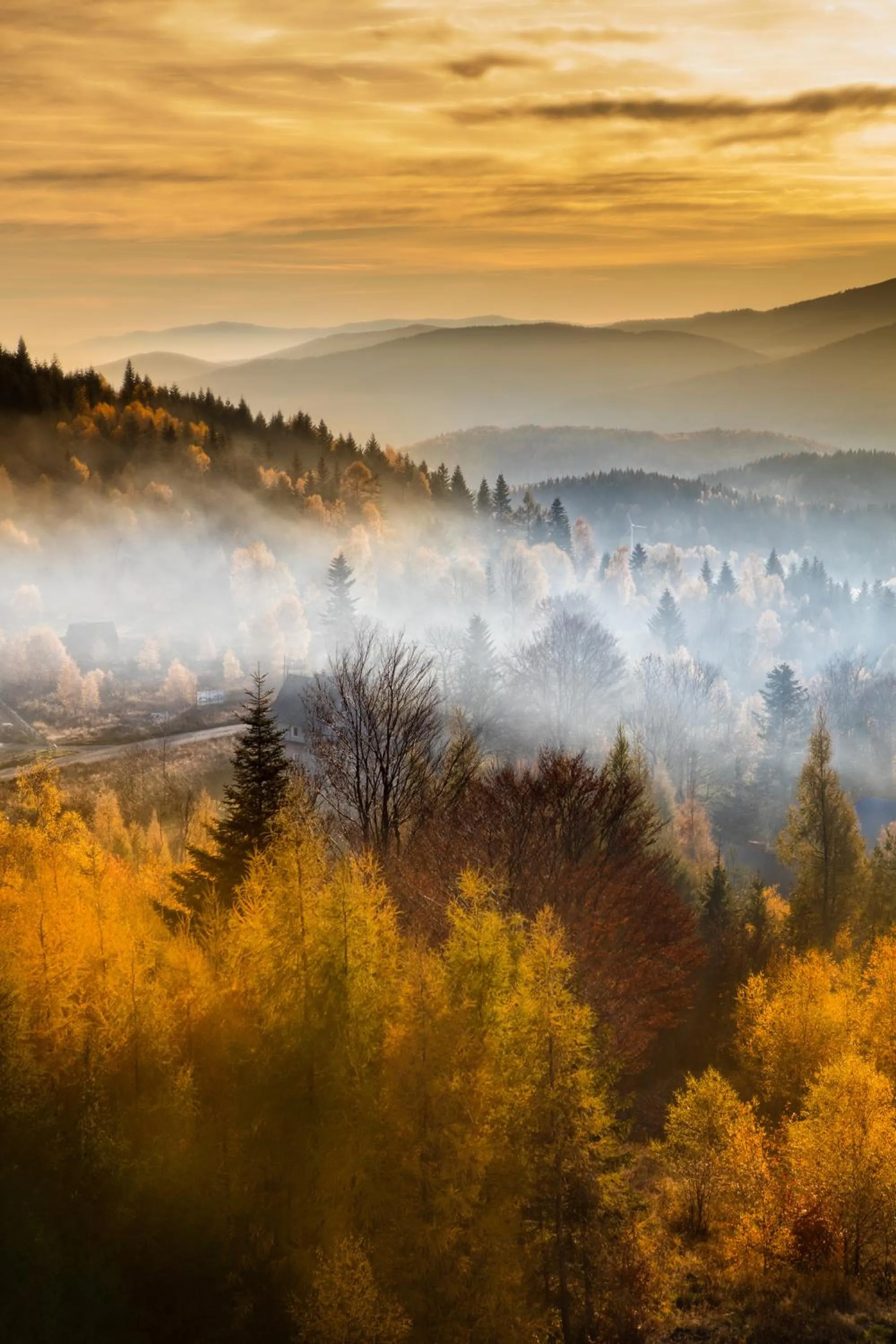 Bird's eye view in Hotel Beskidzki Raj Medical SPA