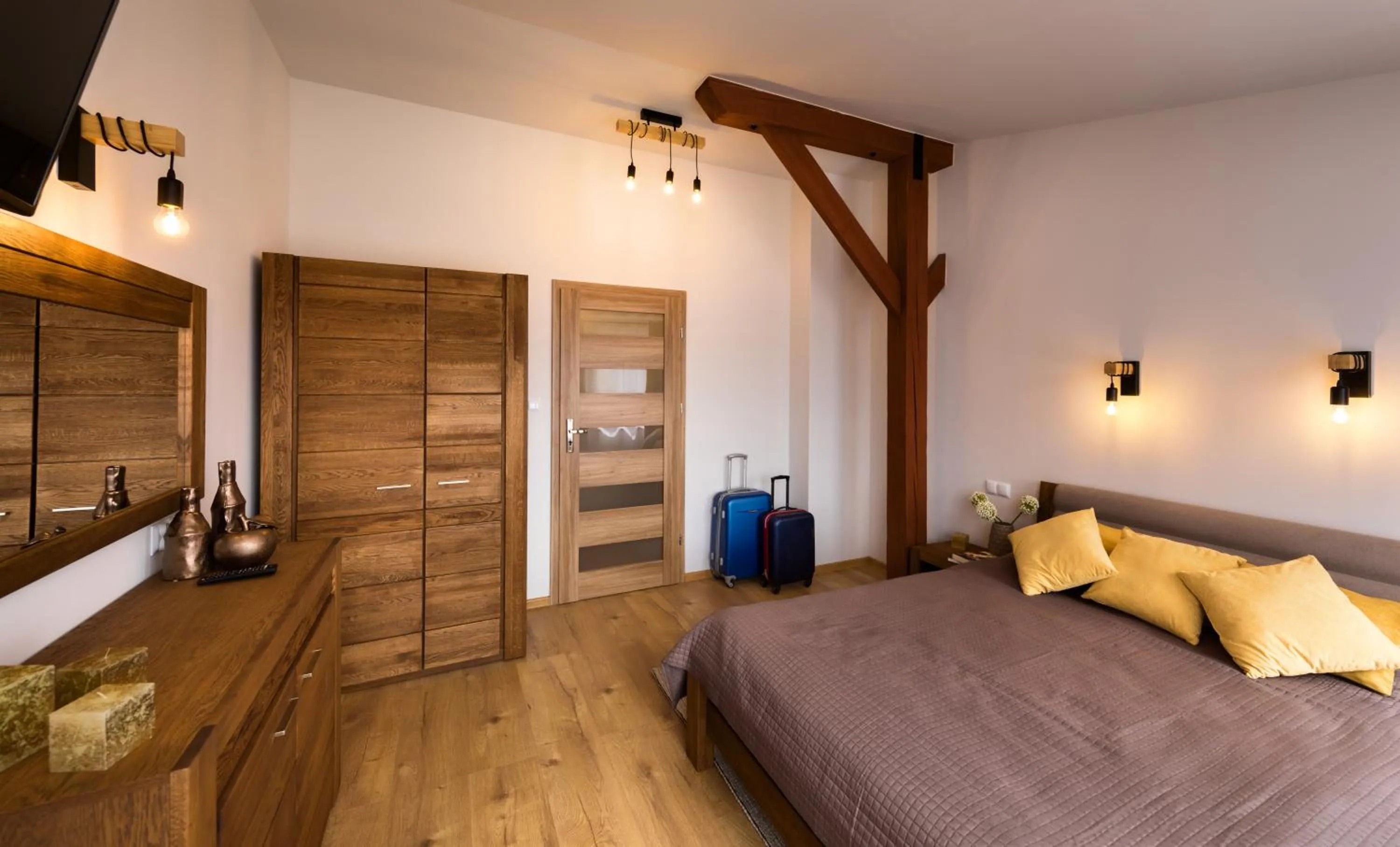 Bed in Hotel Beskidzki Raj Medical SPA