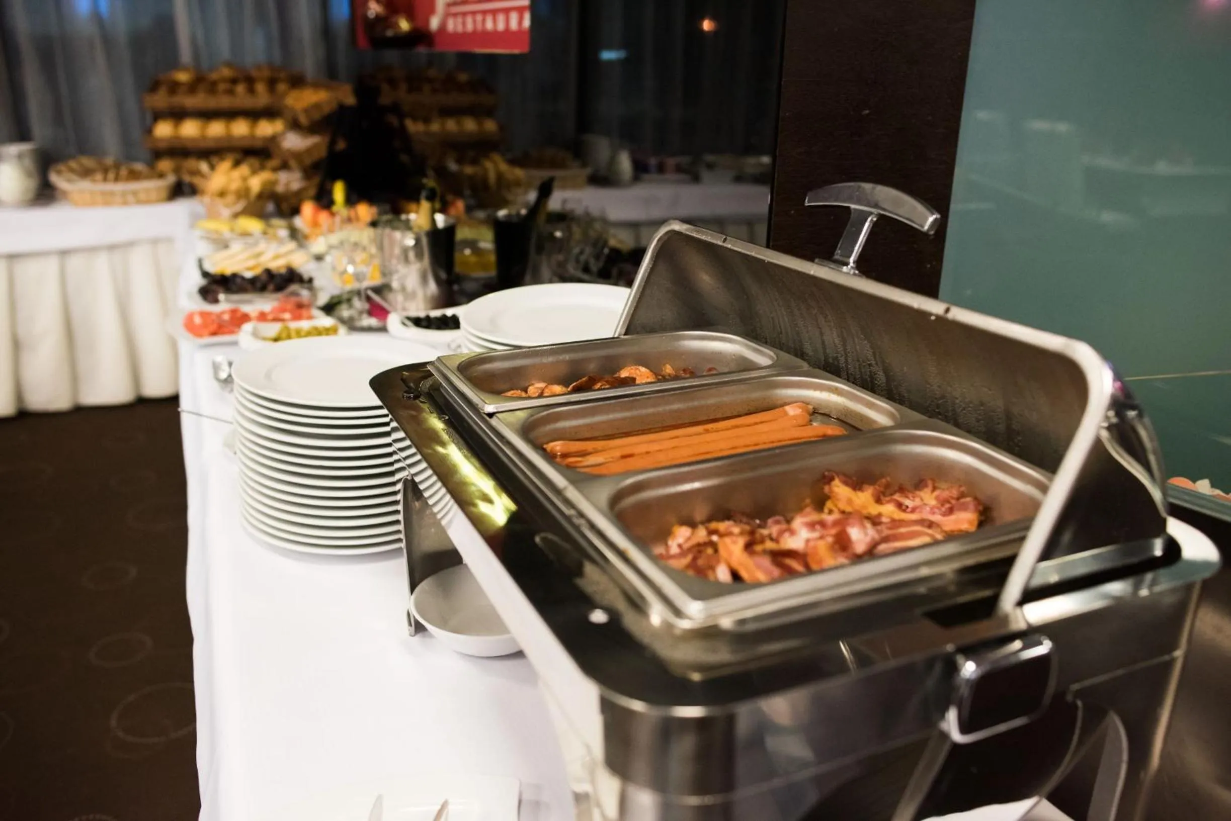 Buffet breakfast in Hotel Magnus Trenčín