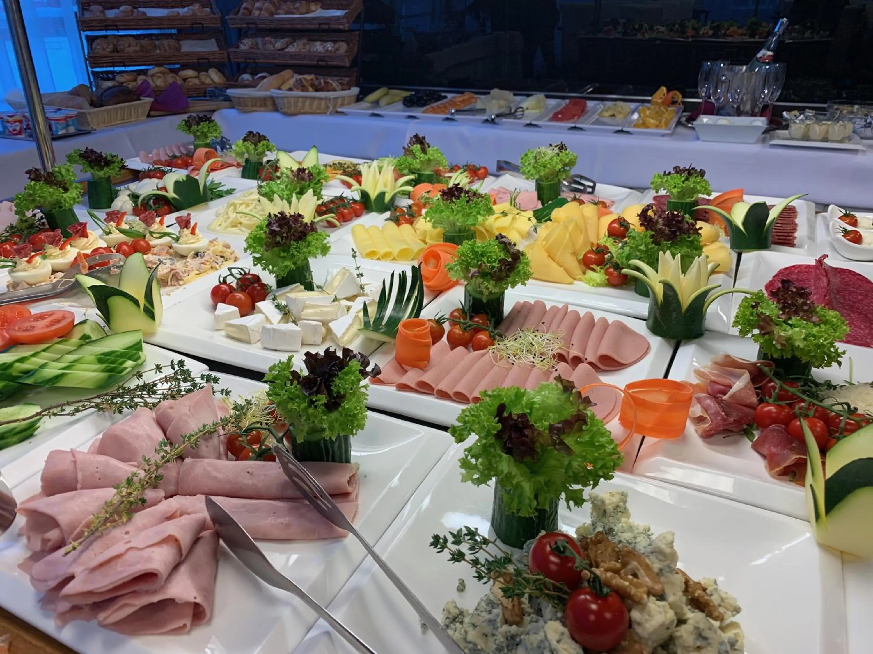 Buffet breakfast in Hotel Magnus Trenčín