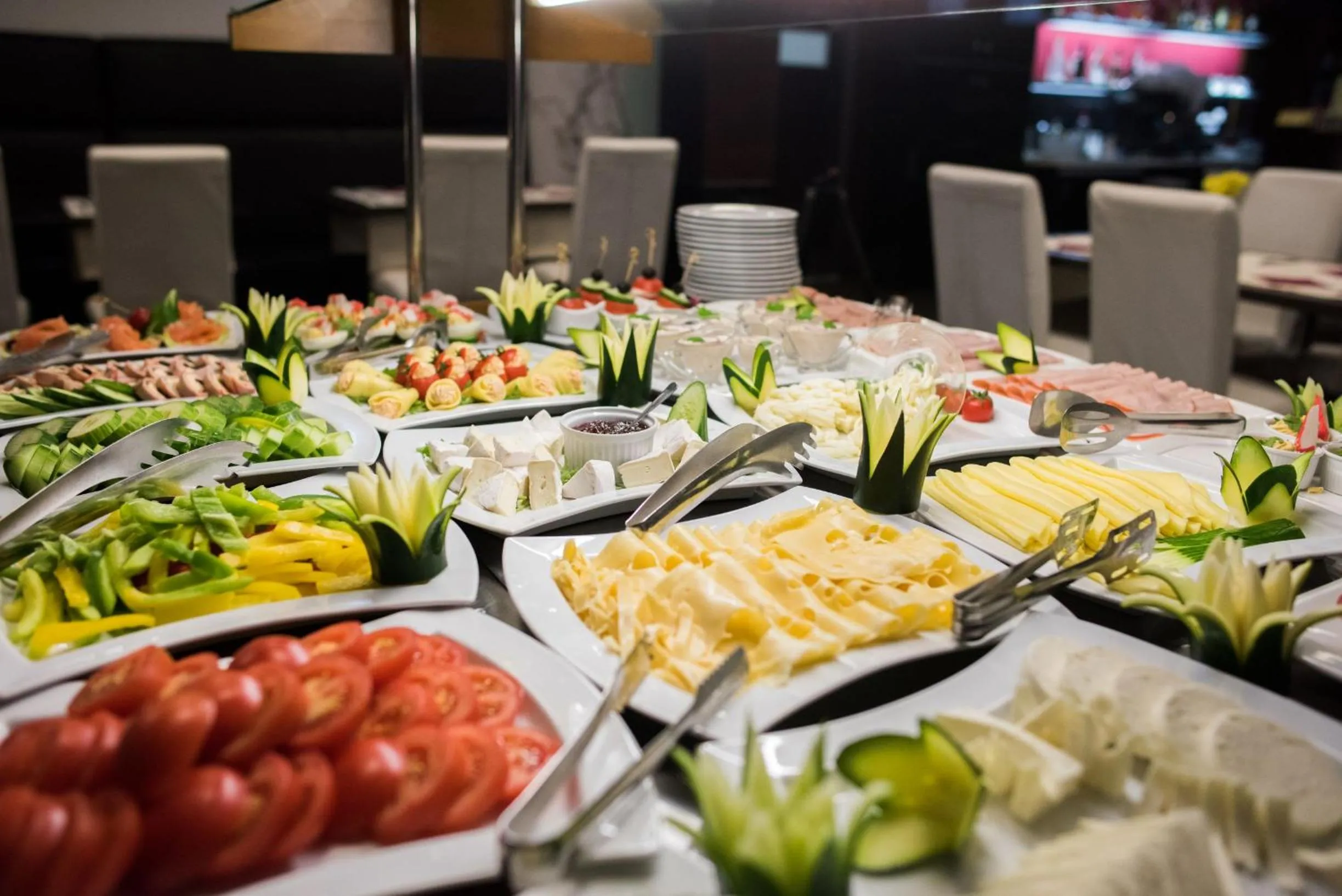 Buffet breakfast in Hotel Magnus Trenčín