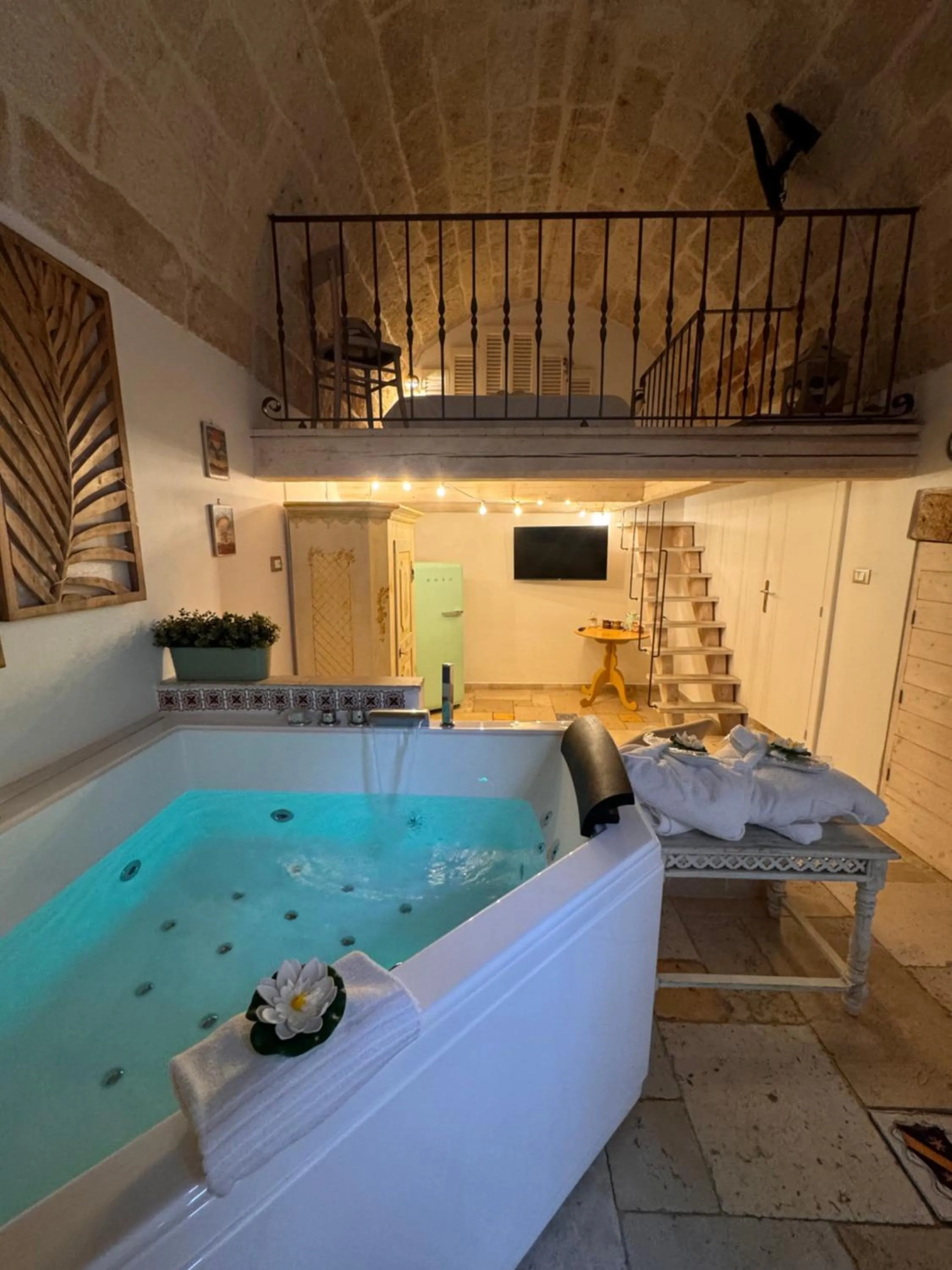 Hot Tub in B&B Casa Fiore