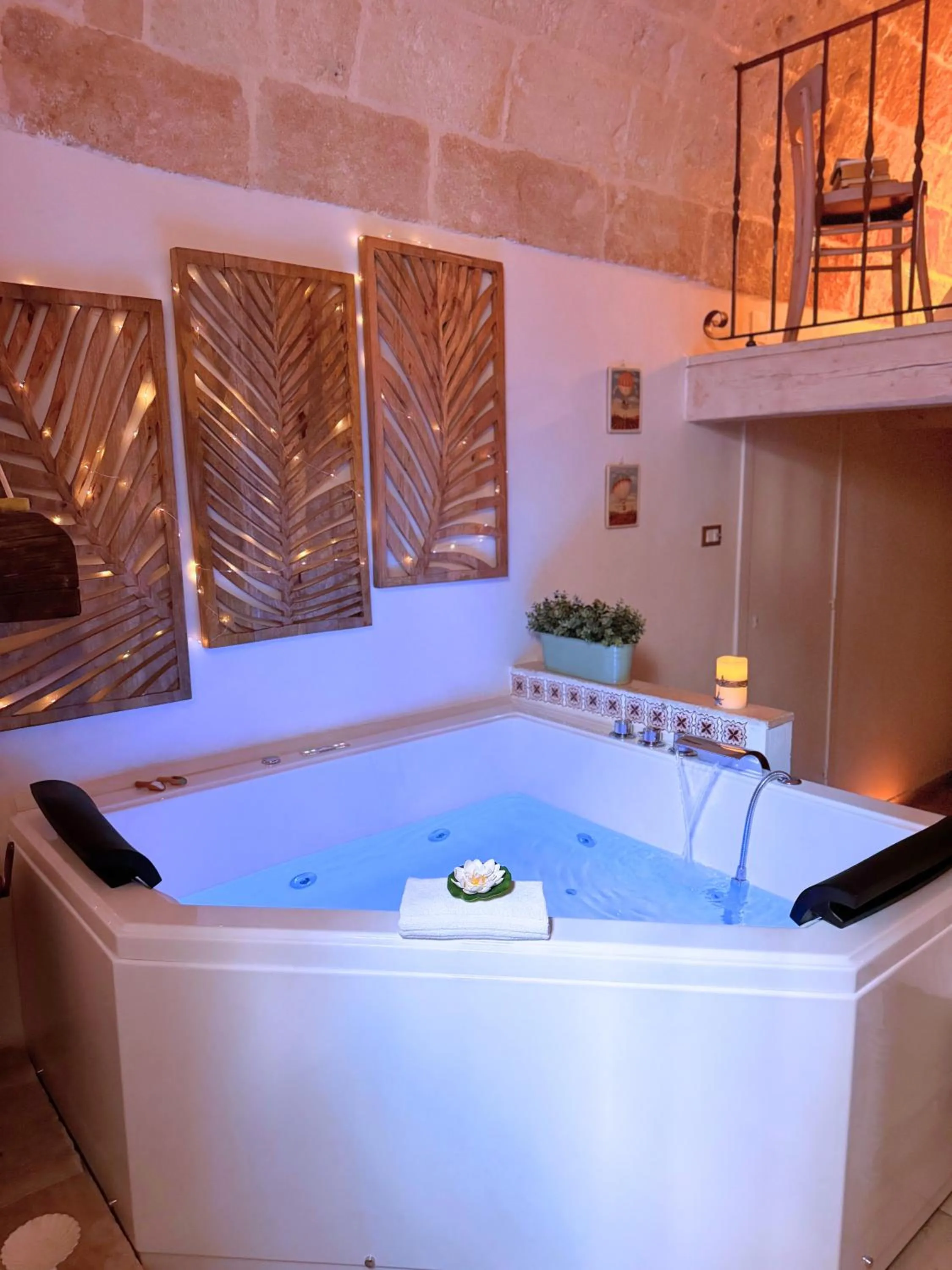 Hot Tub in B&B Casa Fiore