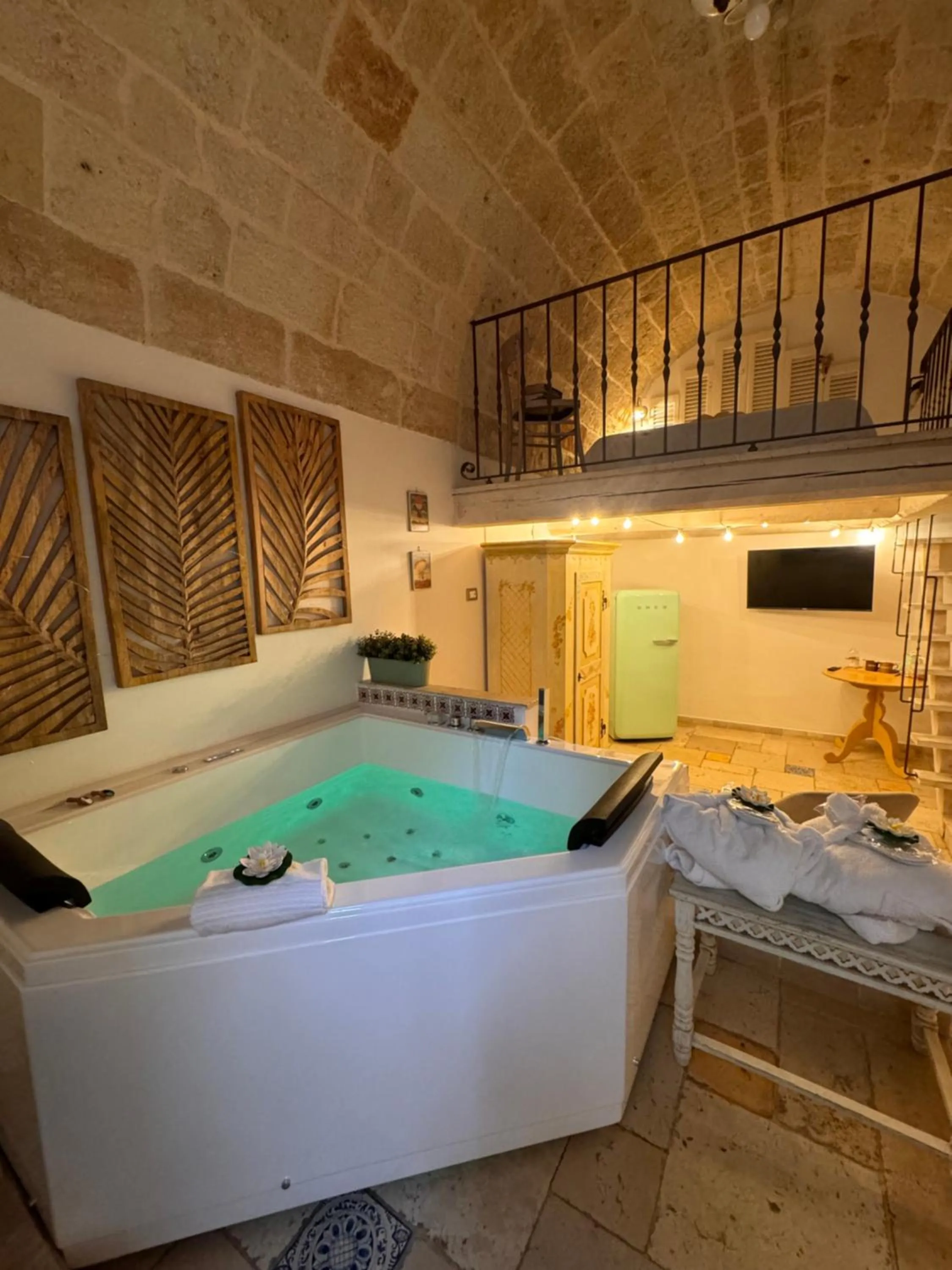 Hot Tub in B&B Casa Fiore