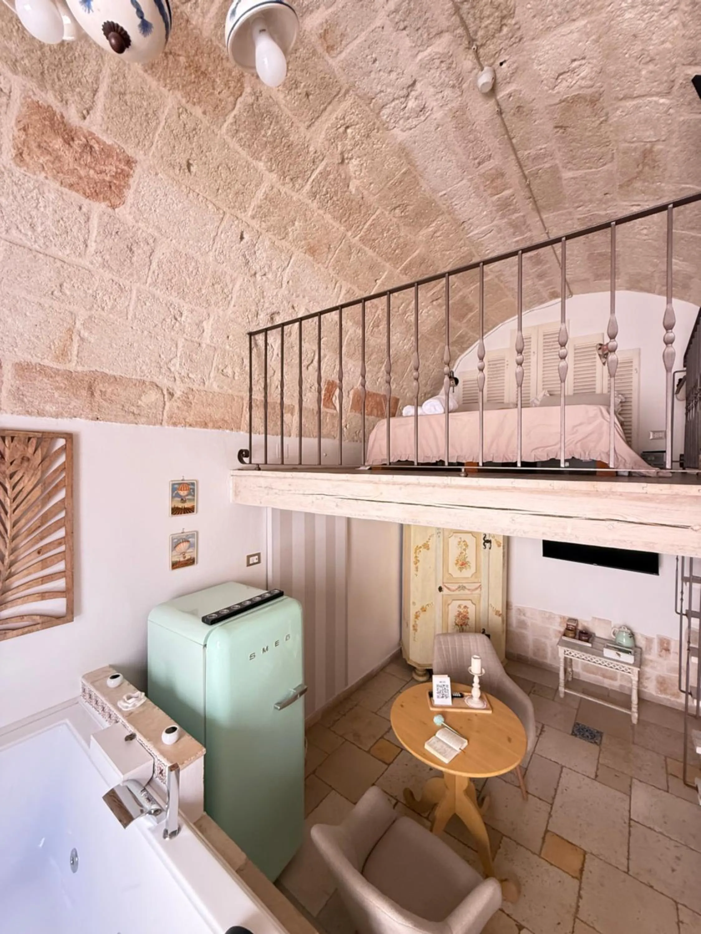 Seating area in B&B Casa Fiore