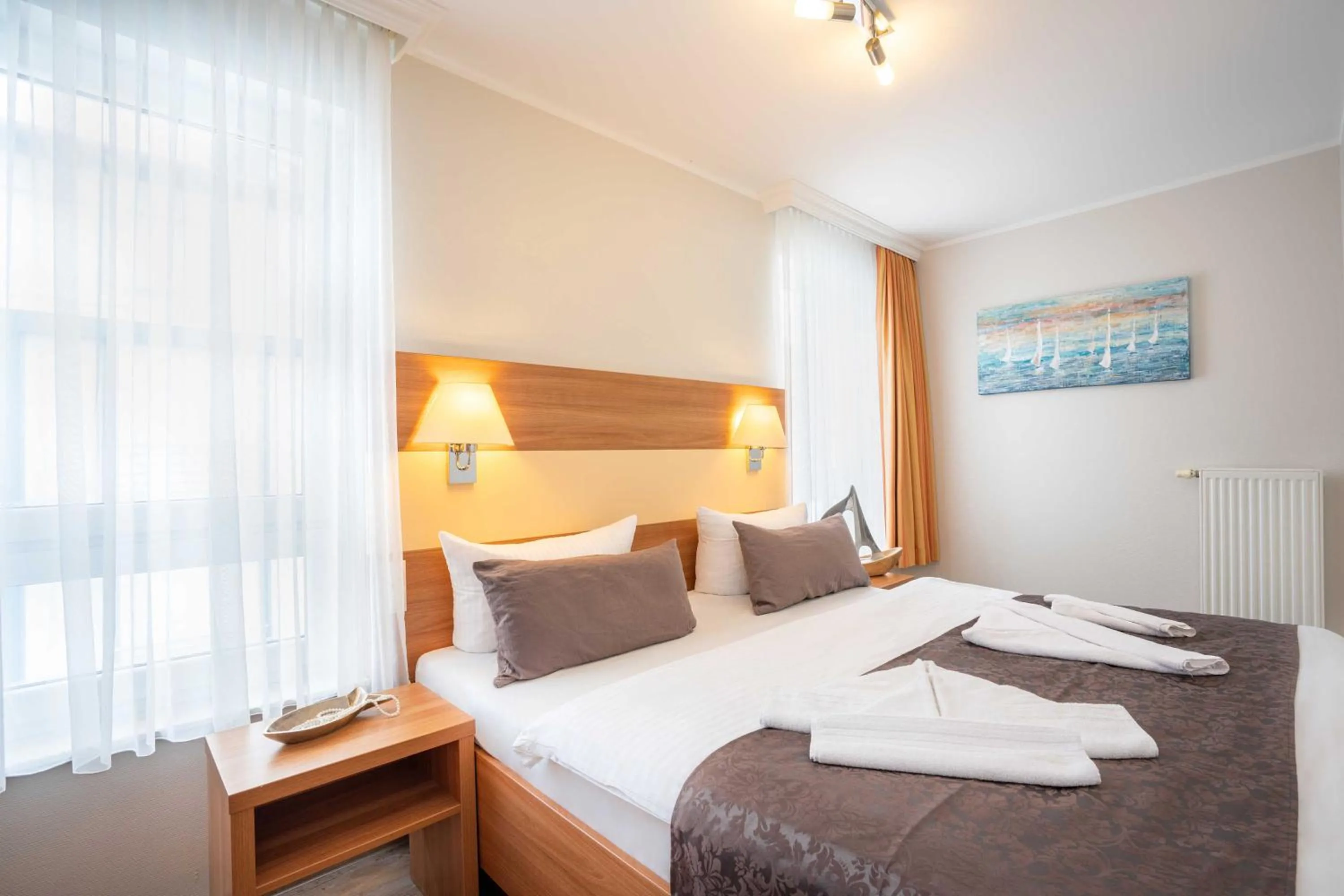 Bed in Strandhaus Aurell