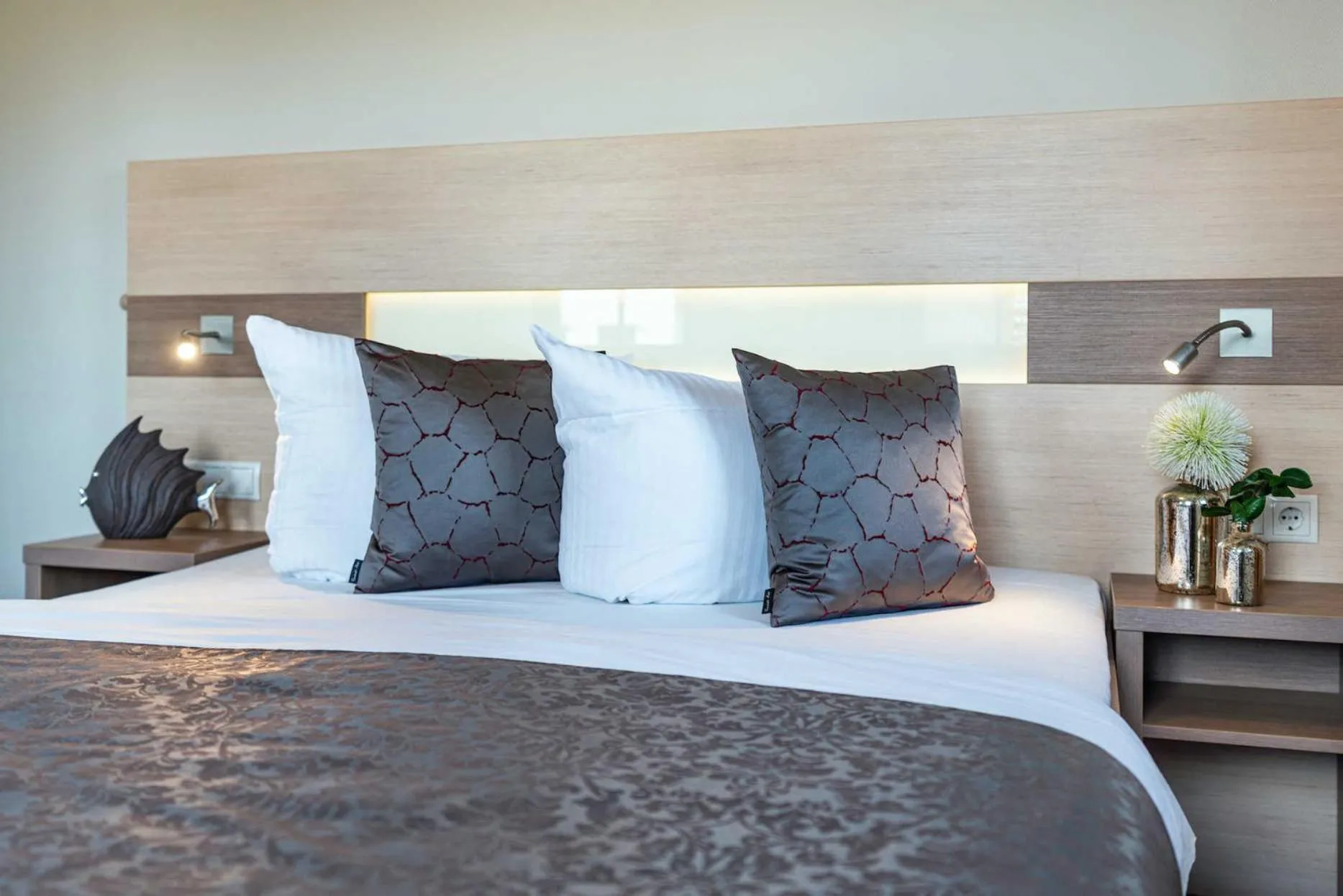Bed in Strandhaus Aurell