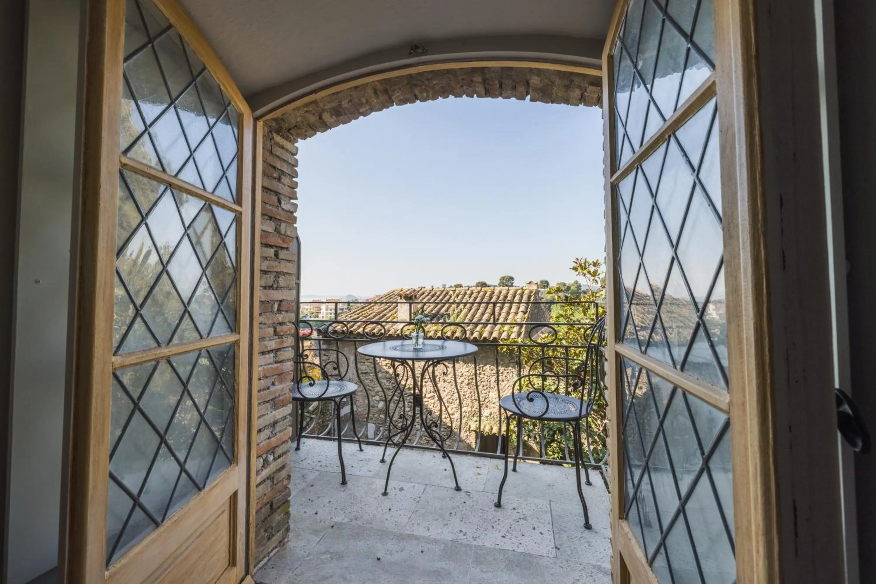 Balcony/Terrace in Château Le Cagnard