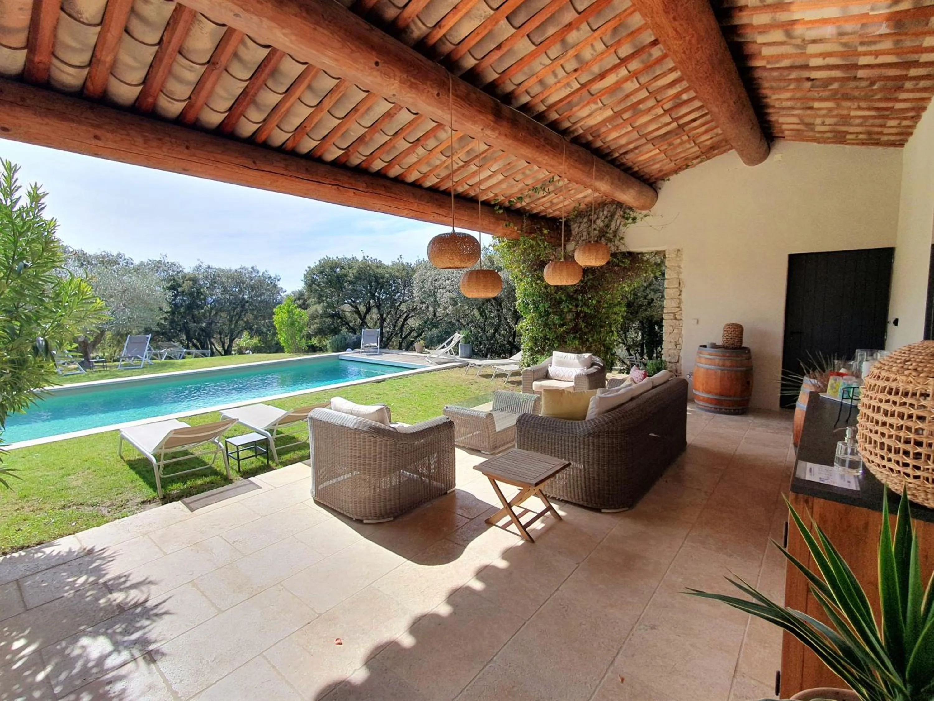 Balcony/Terrace in Les Terrasses - Gordes