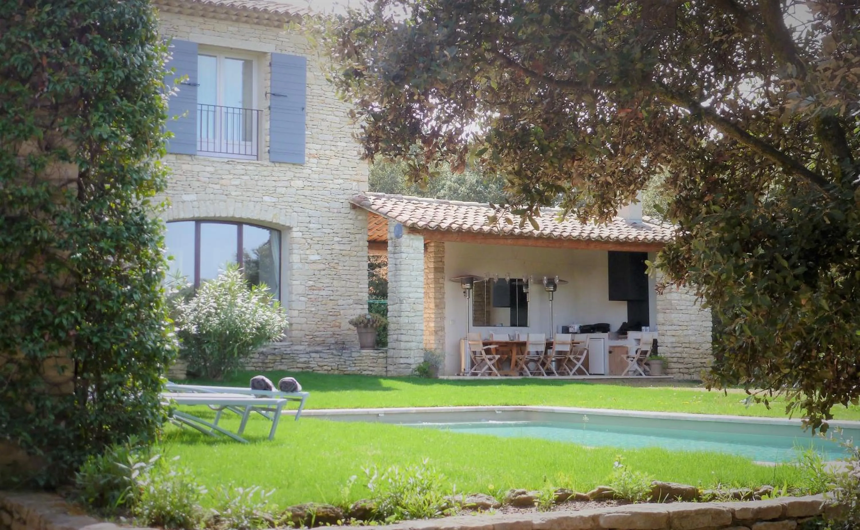 Garden in Les Terrasses - Gordes