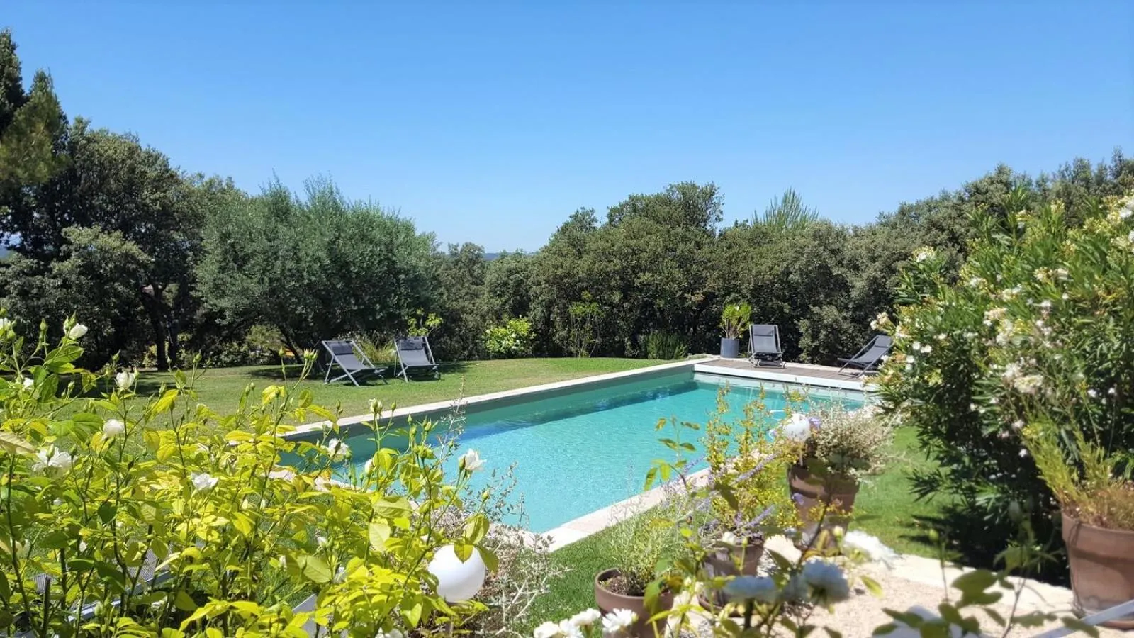 Garden in Les Terrasses - Gordes
