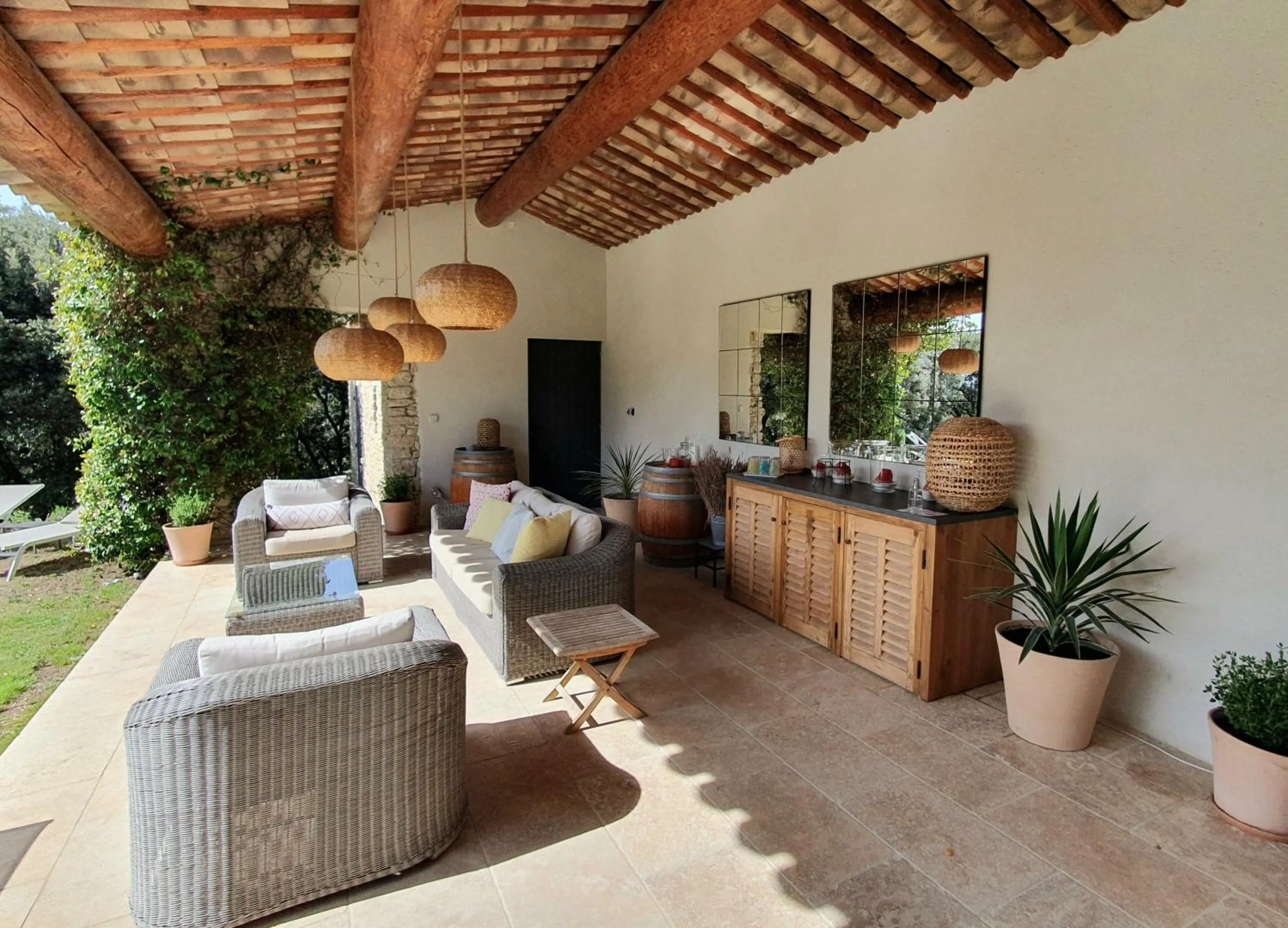 Balcony/Terrace in Les Terrasses - Gordes