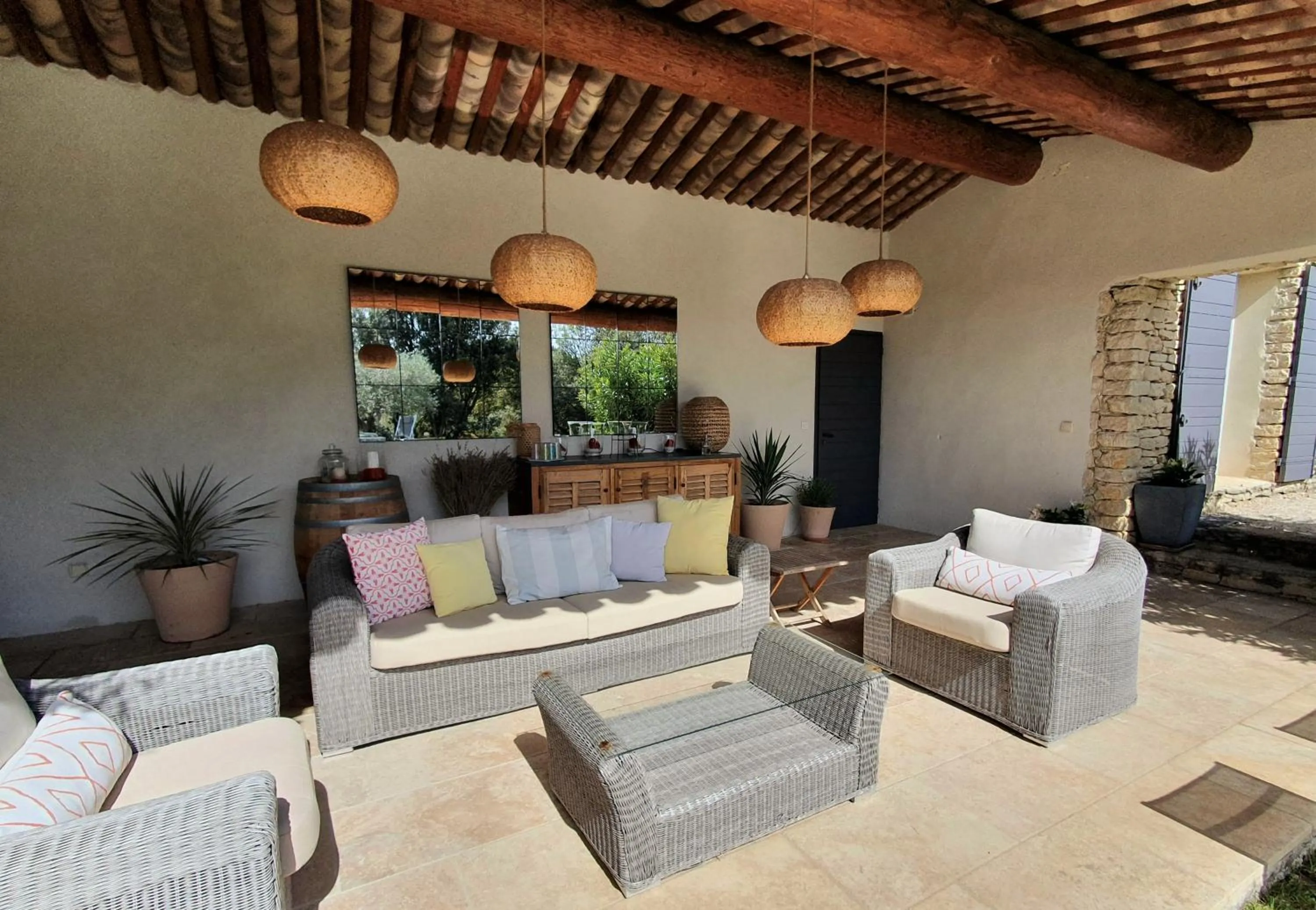 Balcony/Terrace in Les Terrasses - Gordes