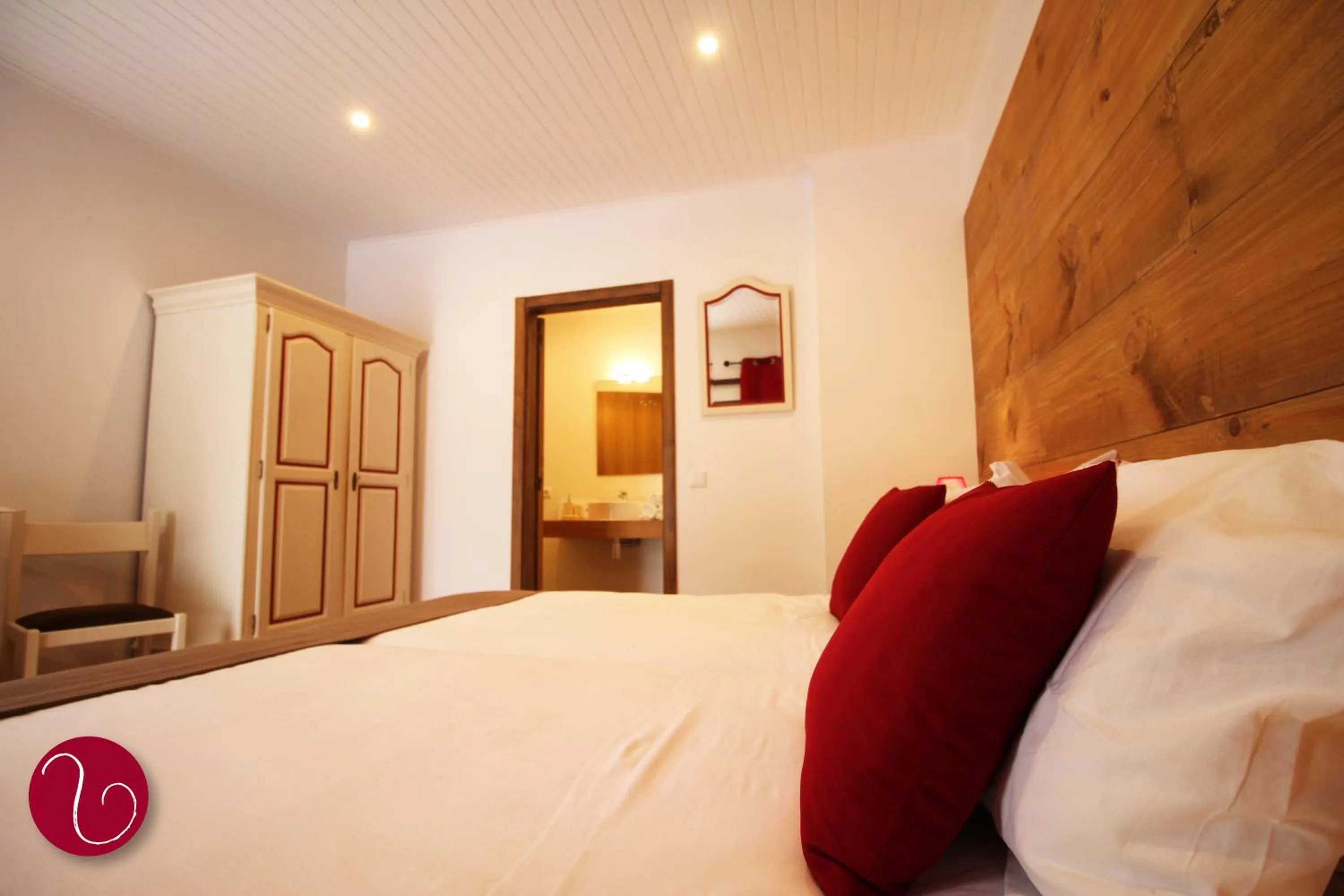 Bedroom, Bed in GuestHouse Vila Lusitania