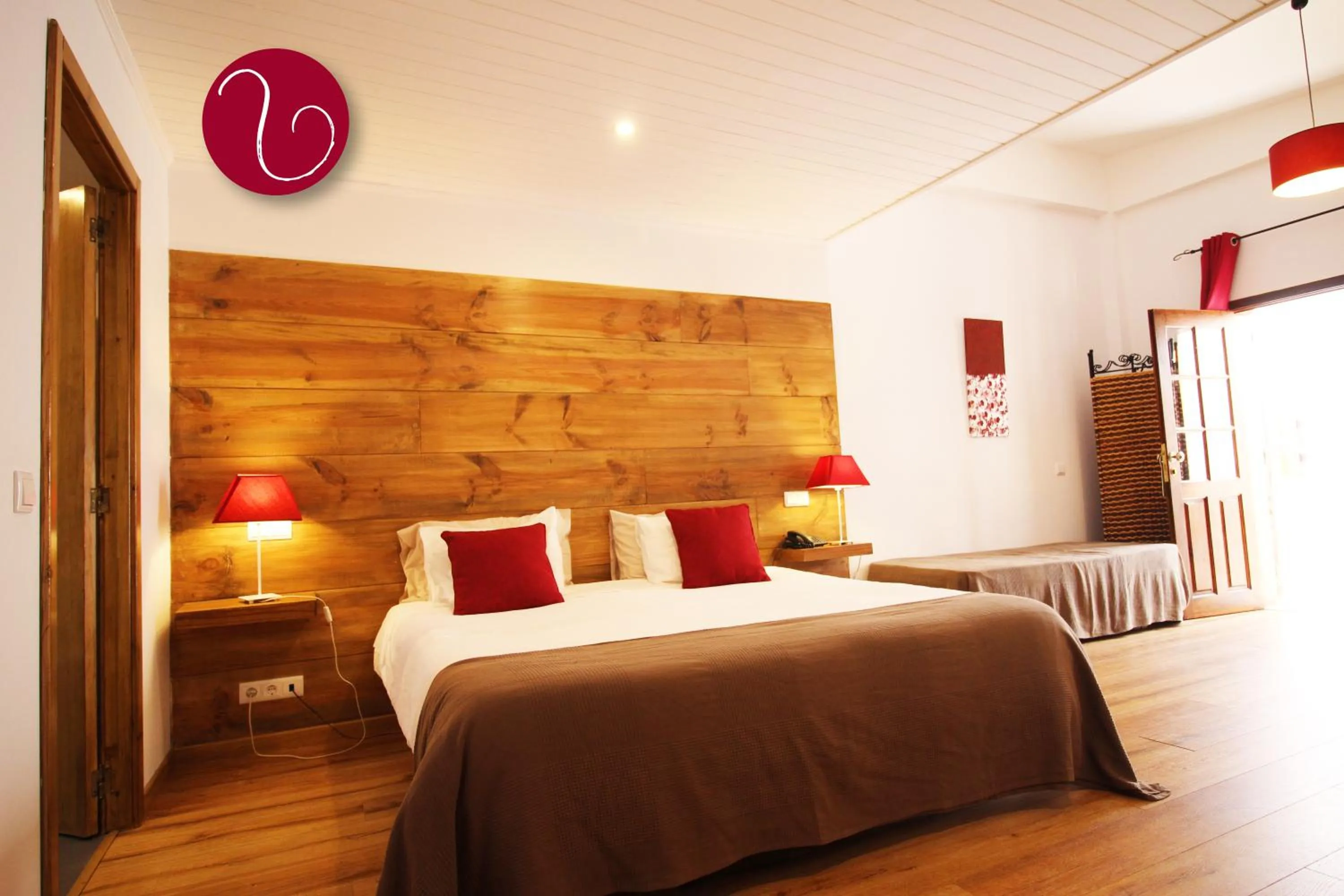 Bedroom, Bed in GuestHouse Vila Lusitania