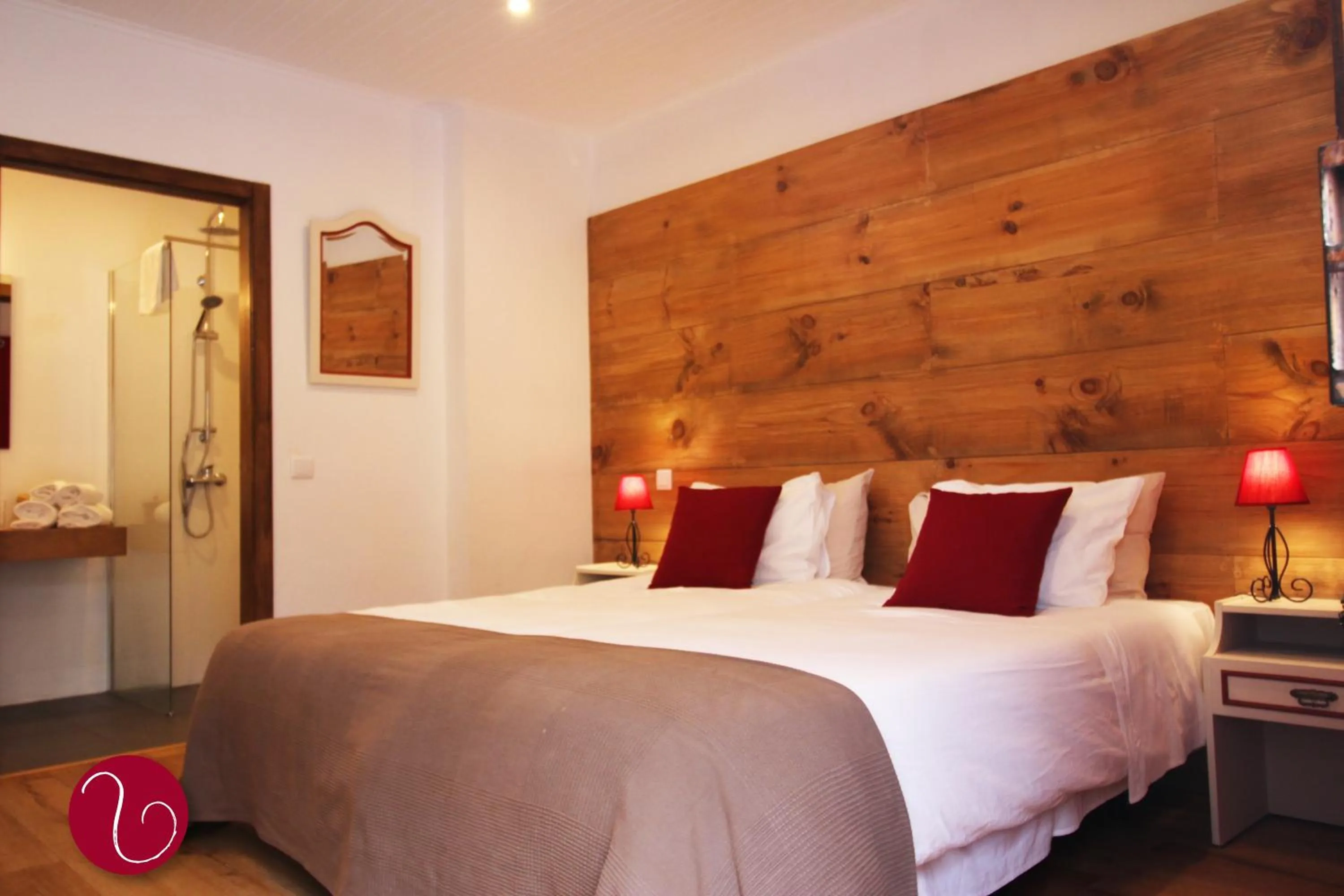 Bedroom, Bed in GuestHouse Vila Lusitania