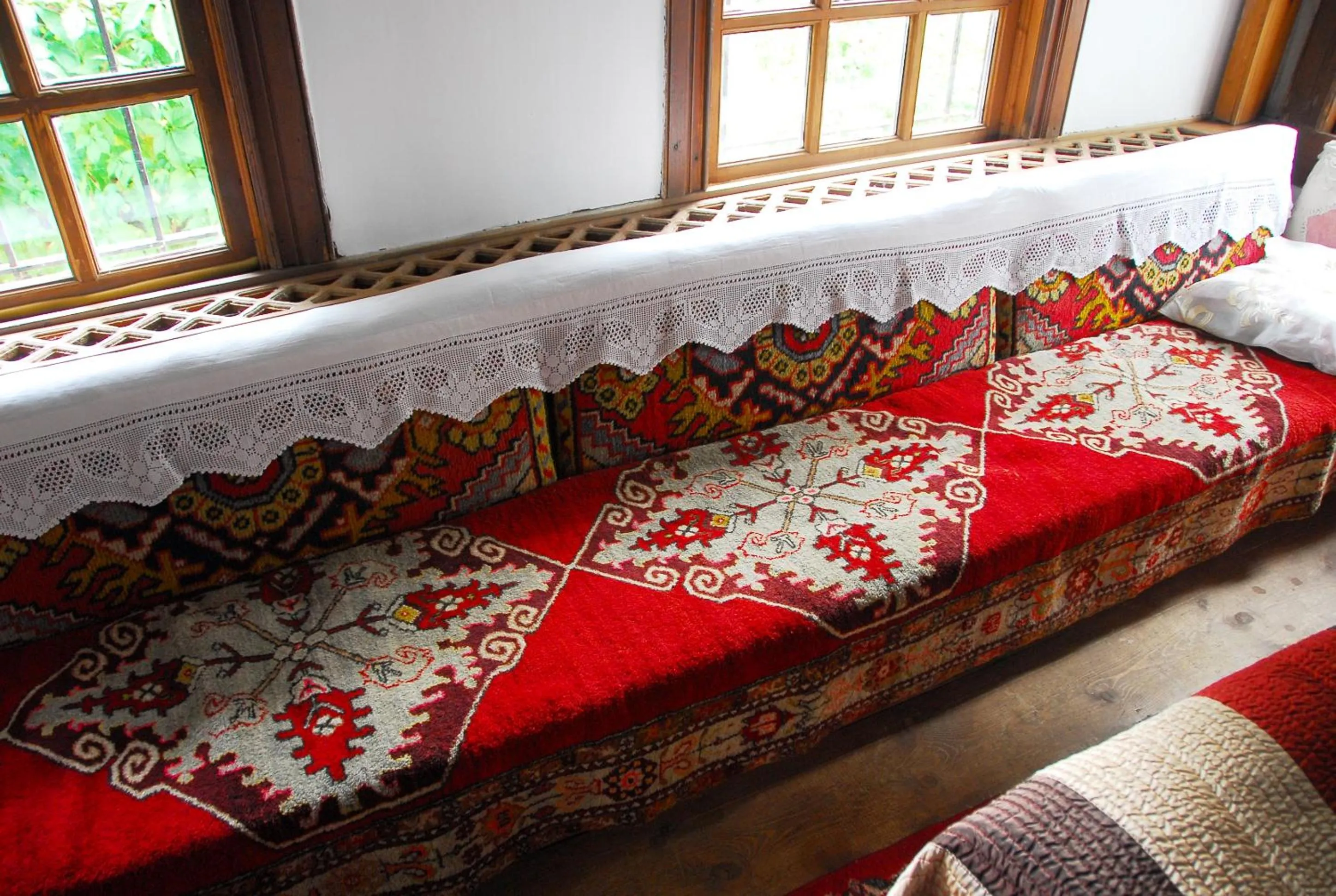 Seating area, Bed in Mehves Hanim Konagi