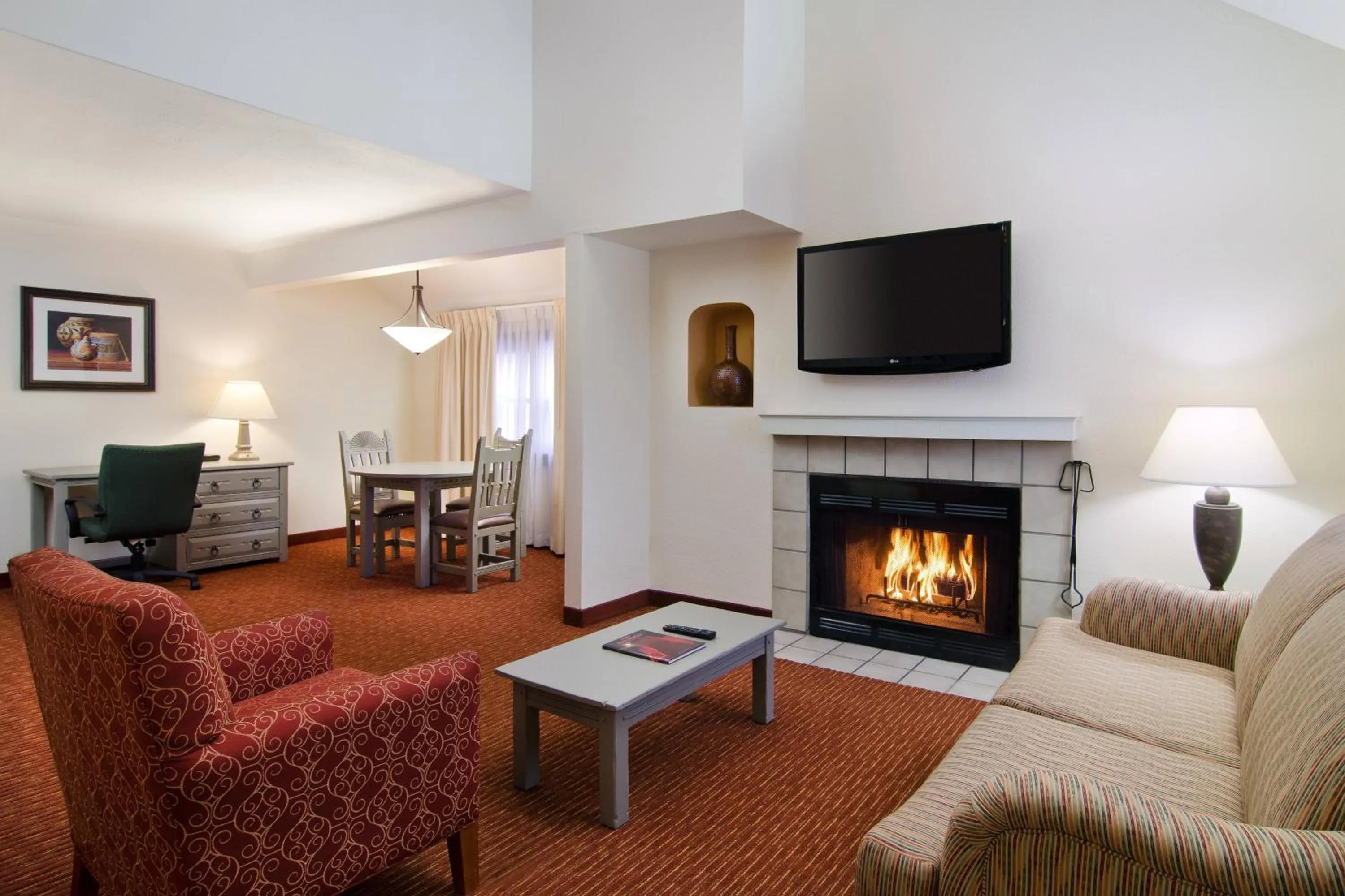 Living room in Residence Inn Santa Fe