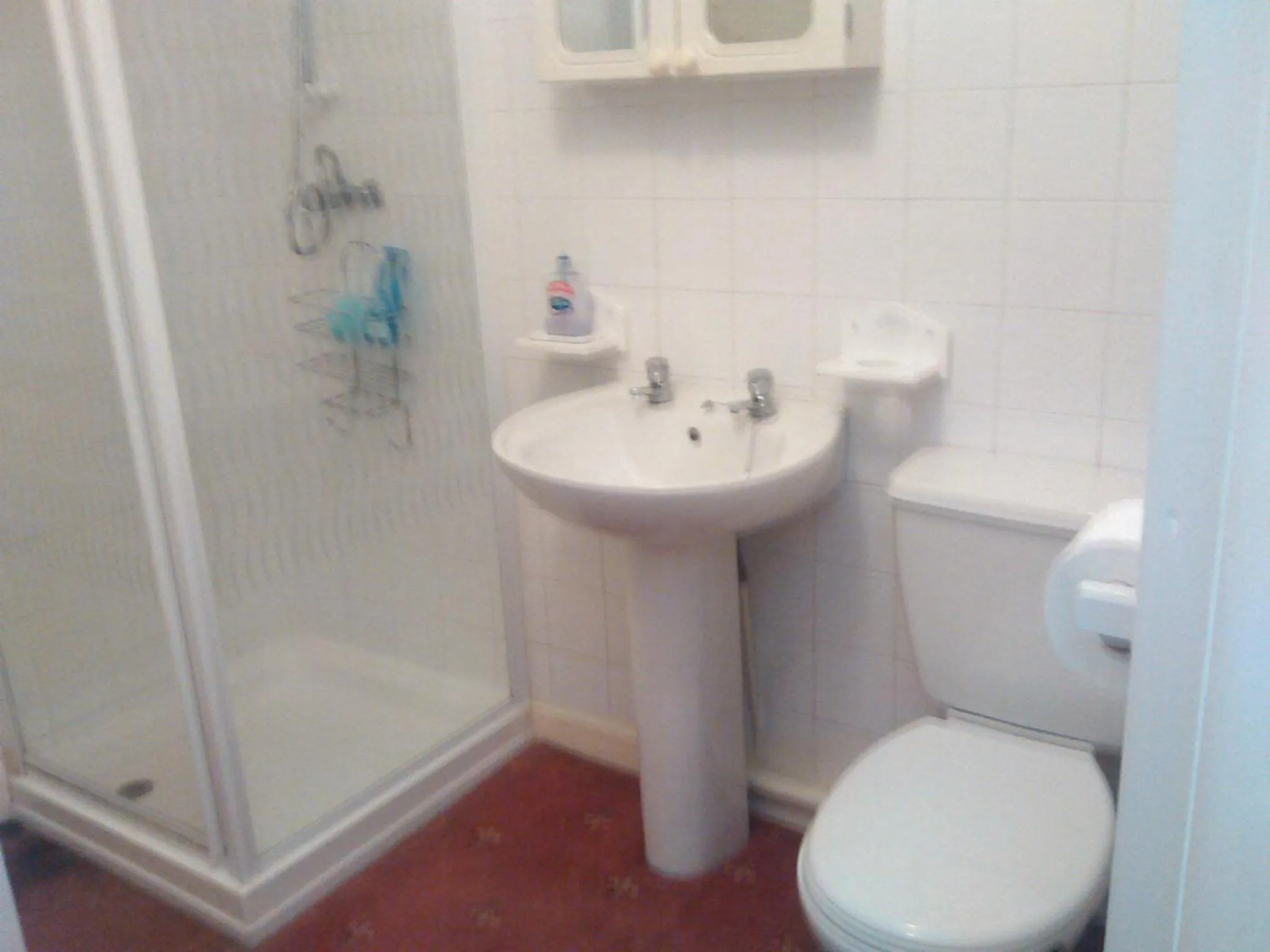 Shower in Delamere Hotel