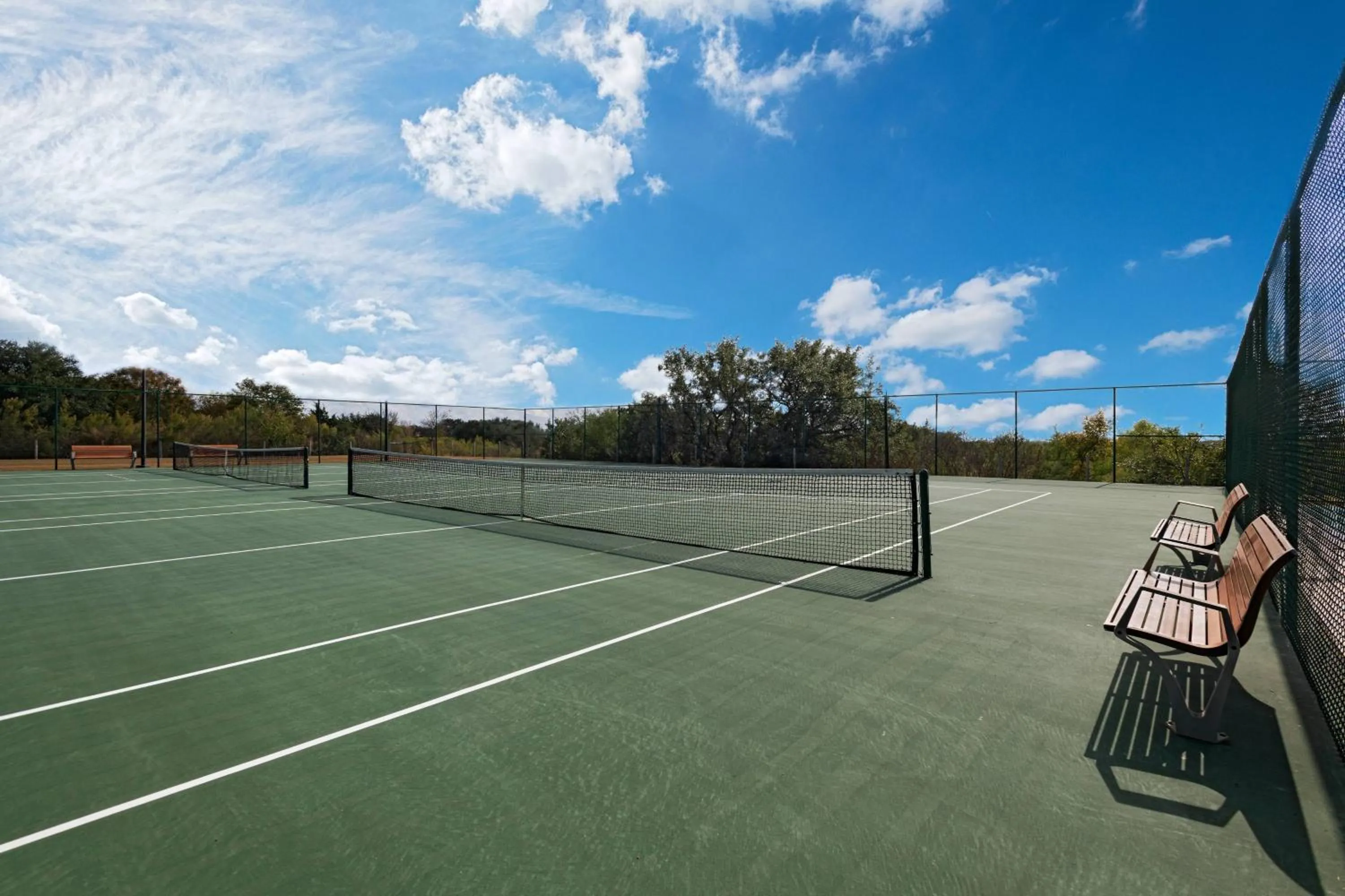 Tennis court in JW Marriott San Antonio Hill Country Resort & Spa