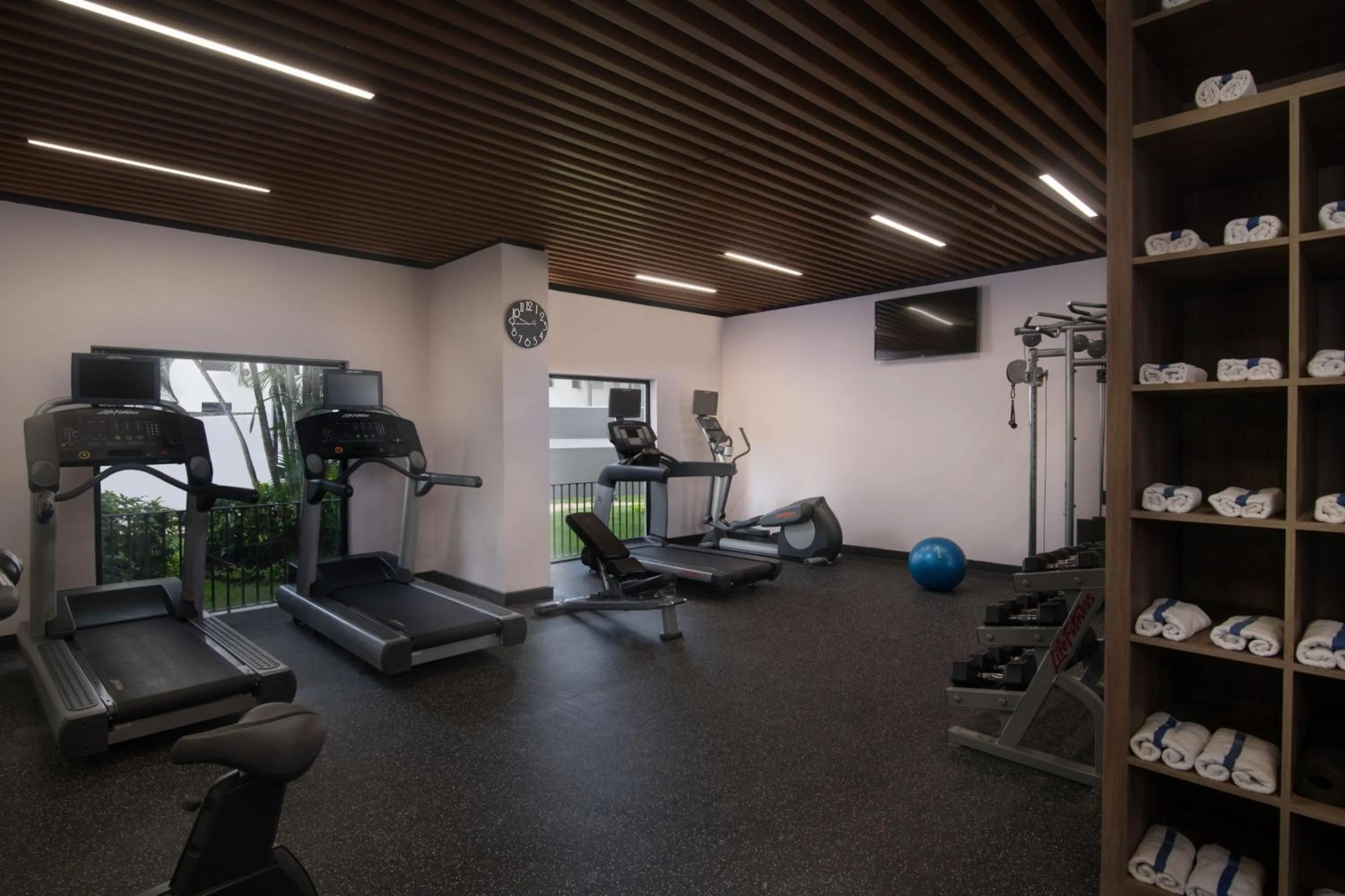 Fitness centre/facilities in Courtyard by Marriott Santo Domingo