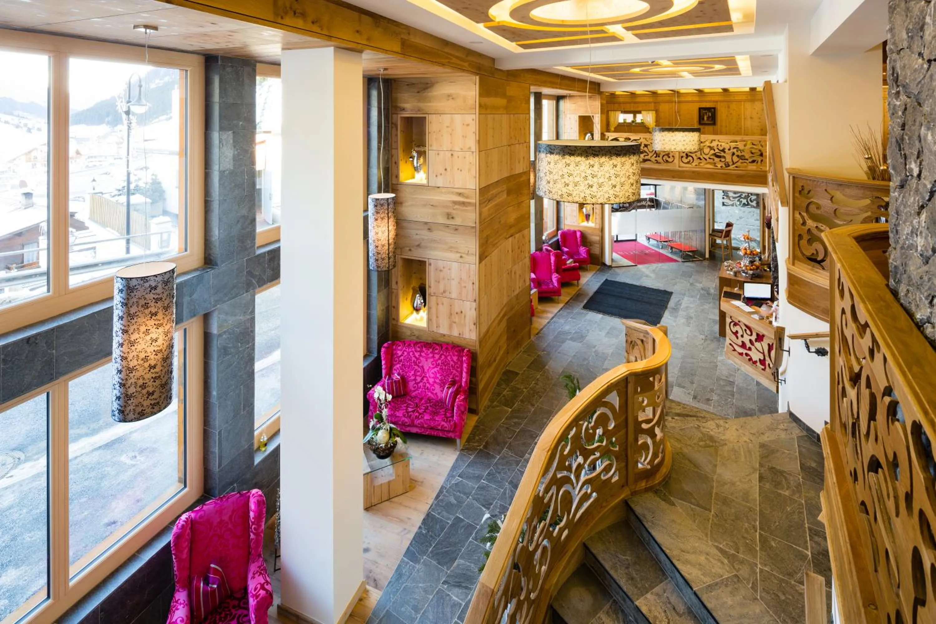 Lobby or reception in Hotel Solaria Ischgl - 4 superior