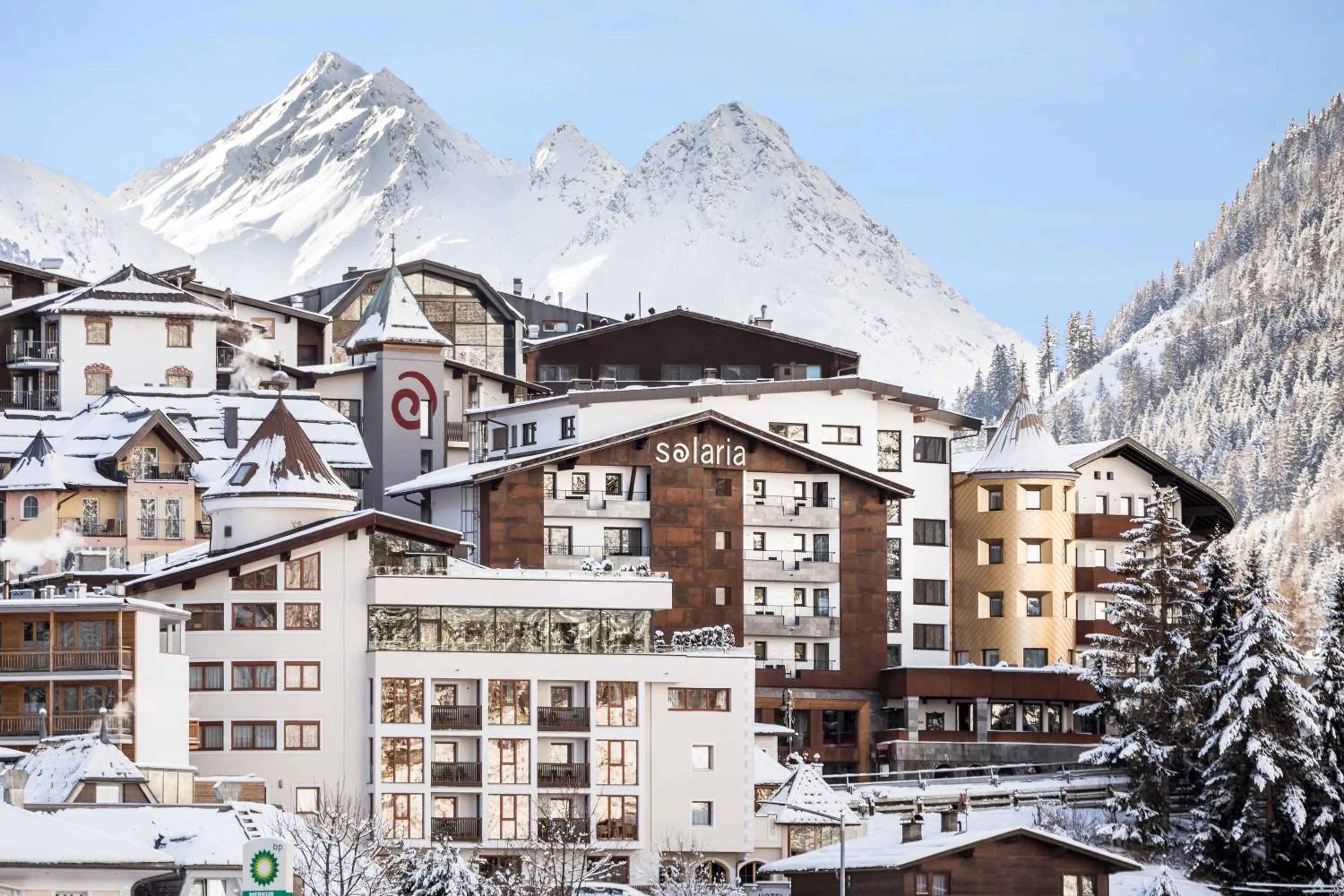 Property building in Hotel Solaria Ischgl - 4 superior