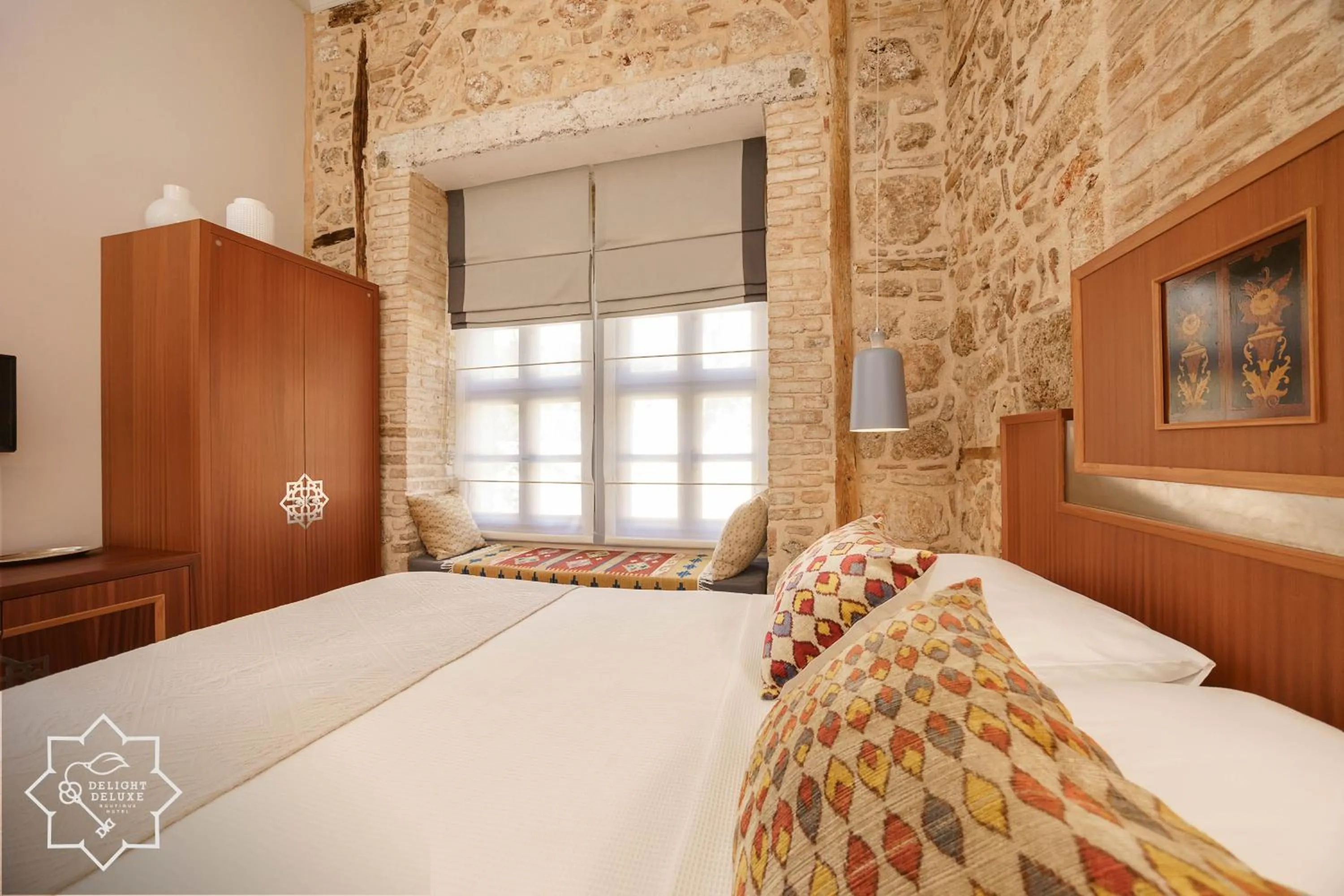 Bed in Delight Deluxe Hotel