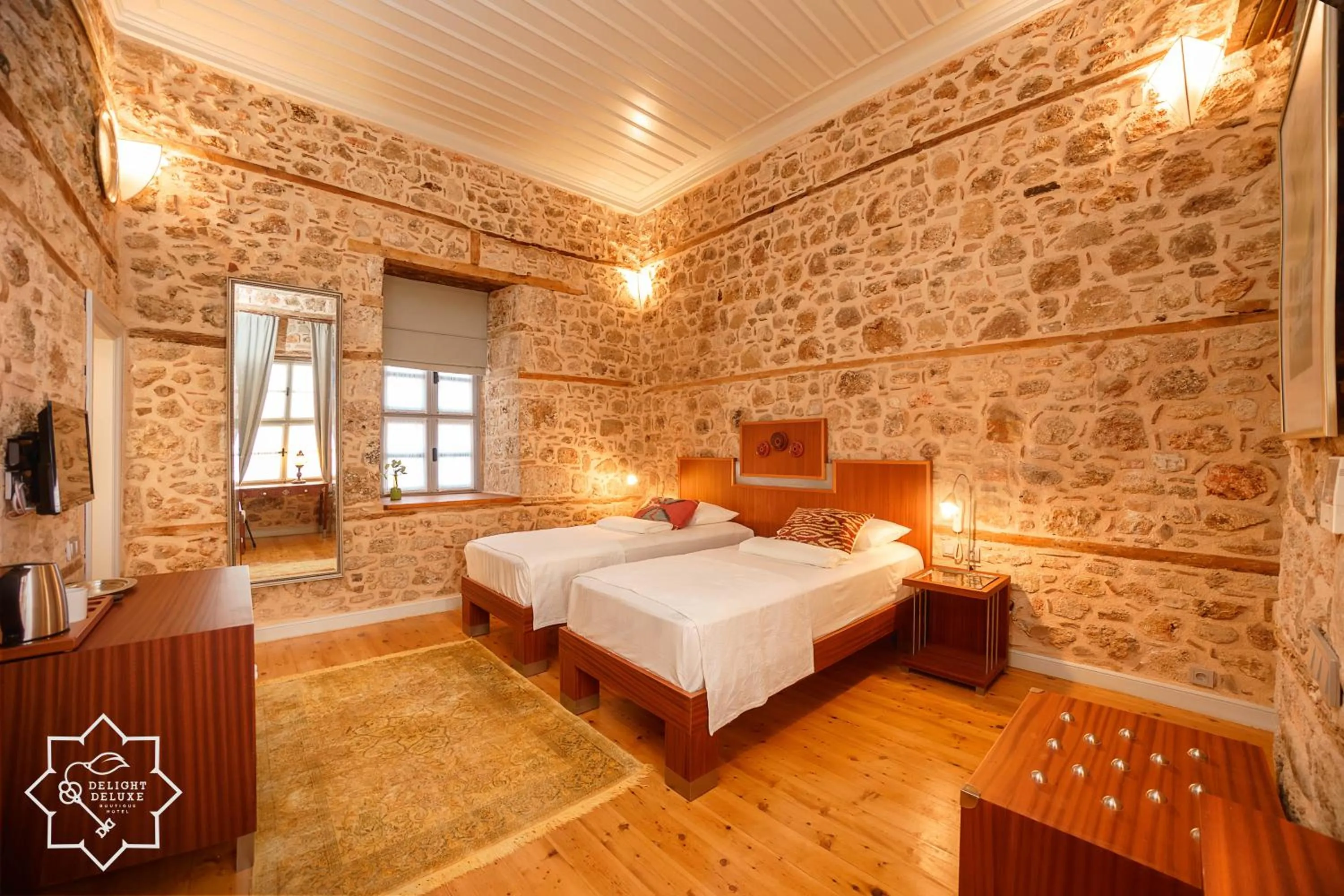 Bed in Delight Deluxe Hotel