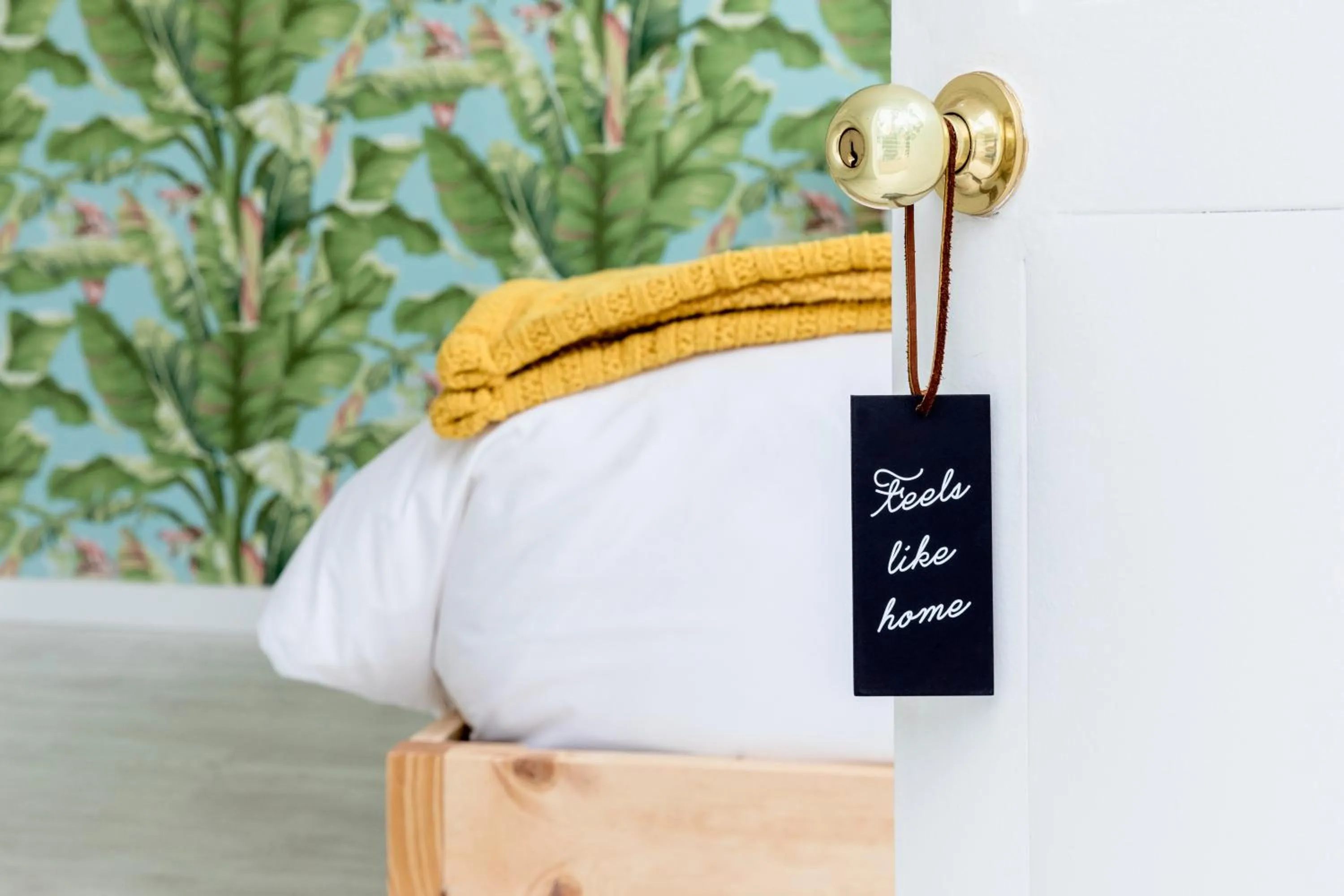 Decorative detail, Bed in Casa Legado