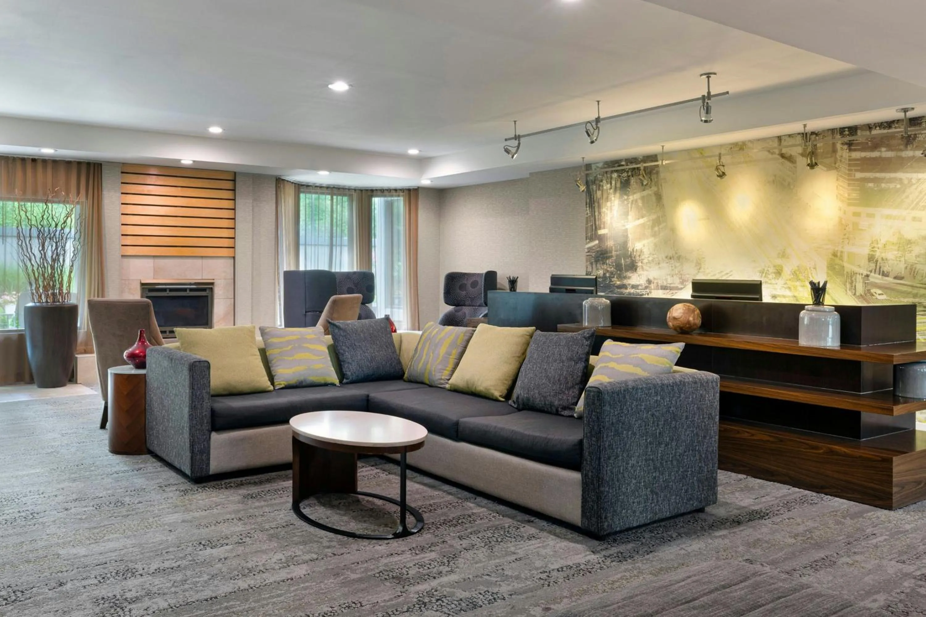 Lobby or reception in Courtyard St. Louis Airport/Earth City