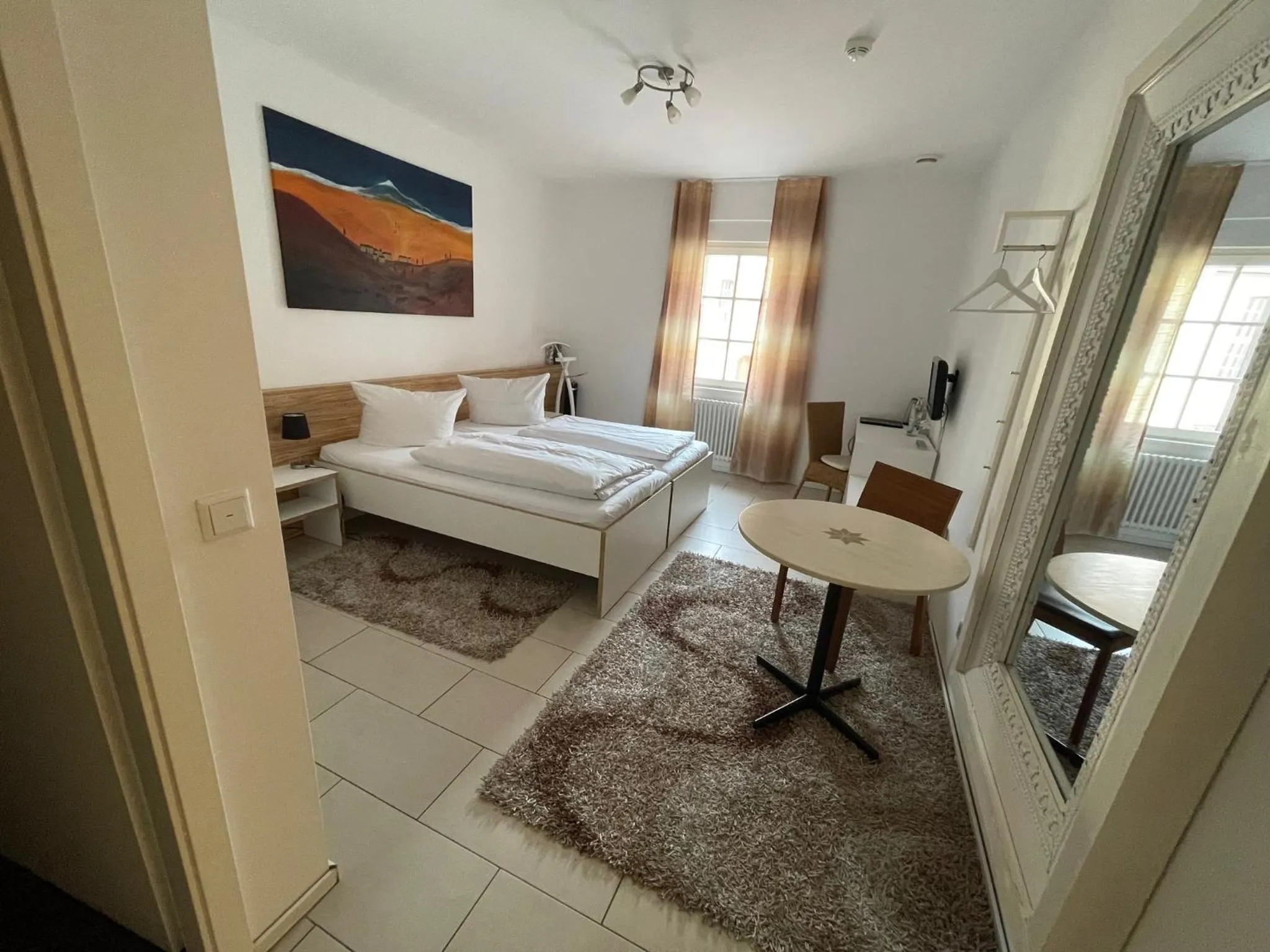 Bedroom, Bed in Landhotel Sickinger Hof