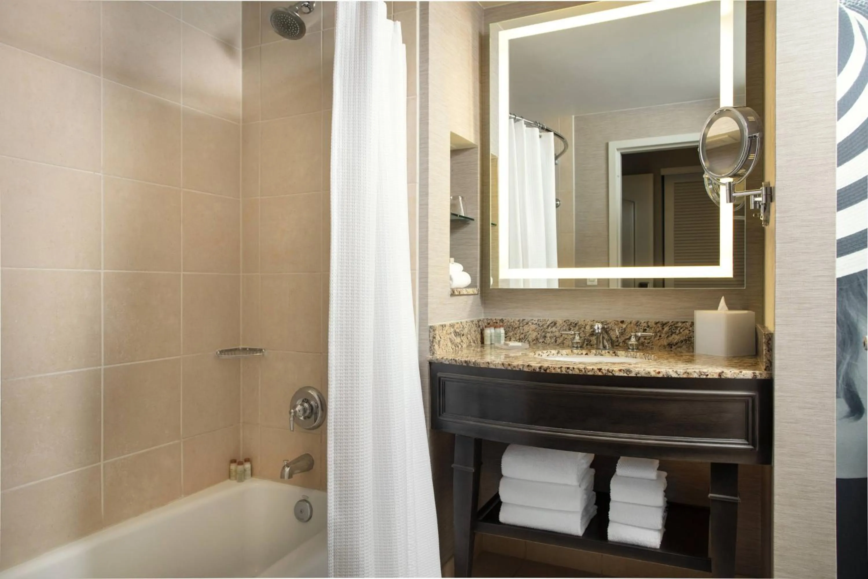 Bathroom in Renaissance Tampa International Plaza Hotel