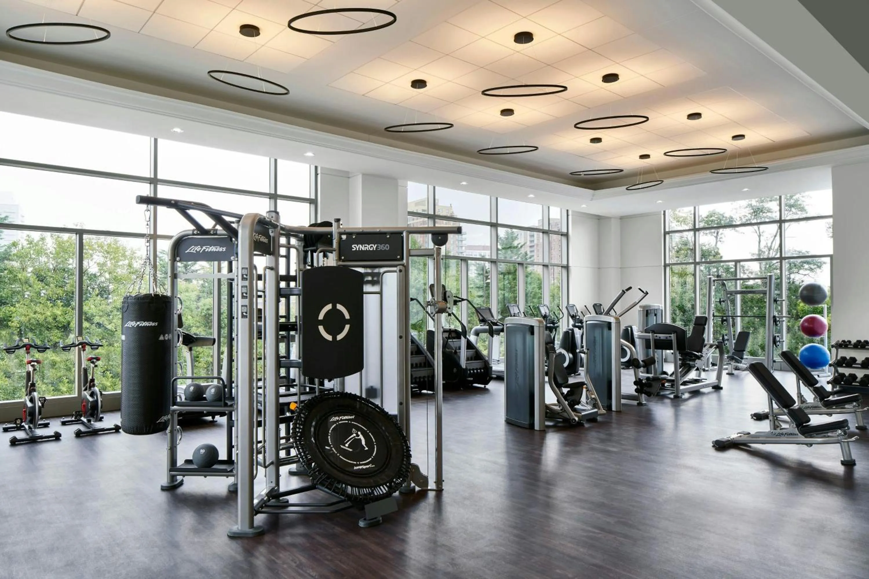 Fitness centre/facilities in Bethesda North Marriott Hotel & Conference Center