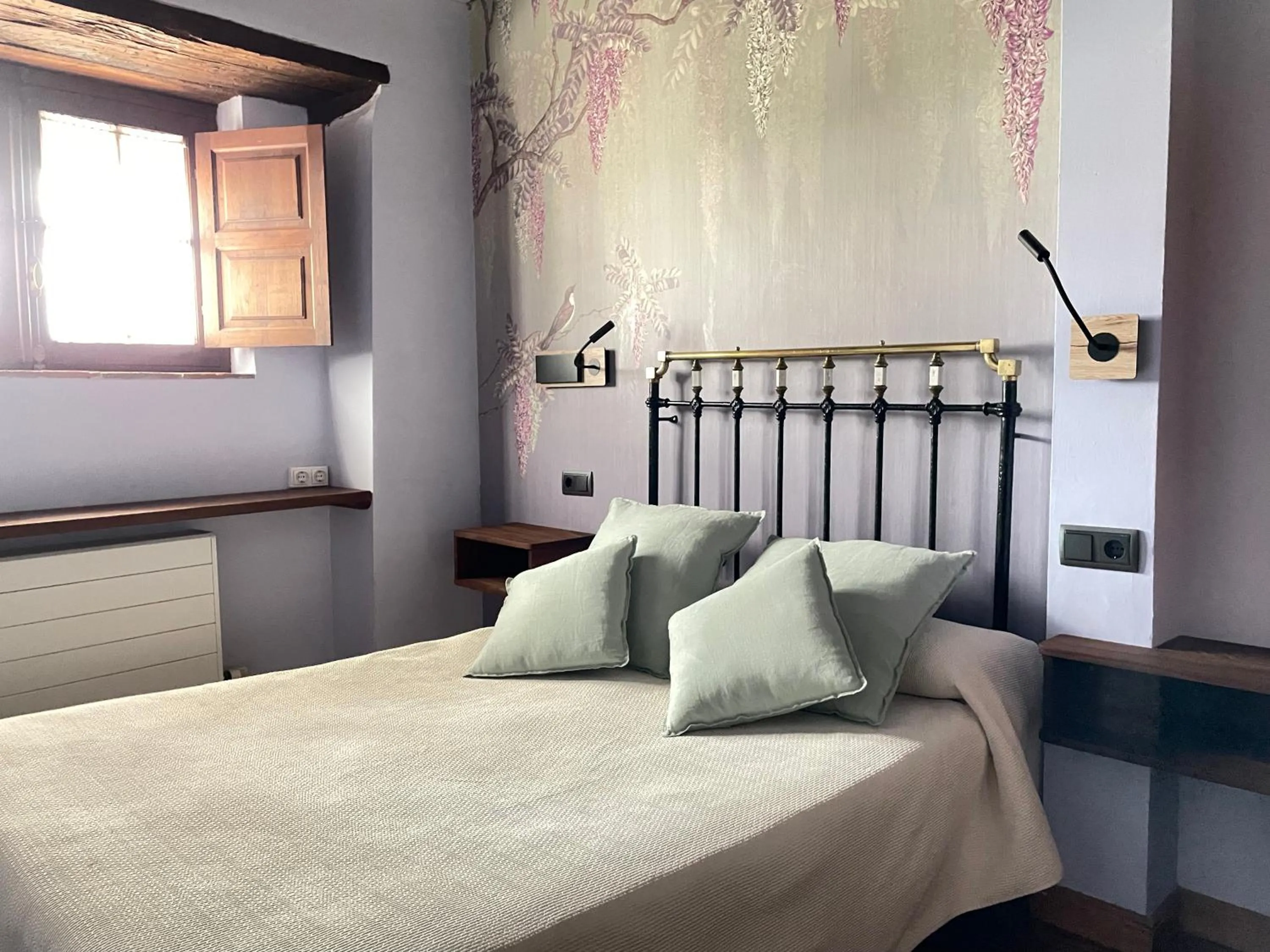 Bedroom, Bed in El Jardín del Convento, Casa Rural