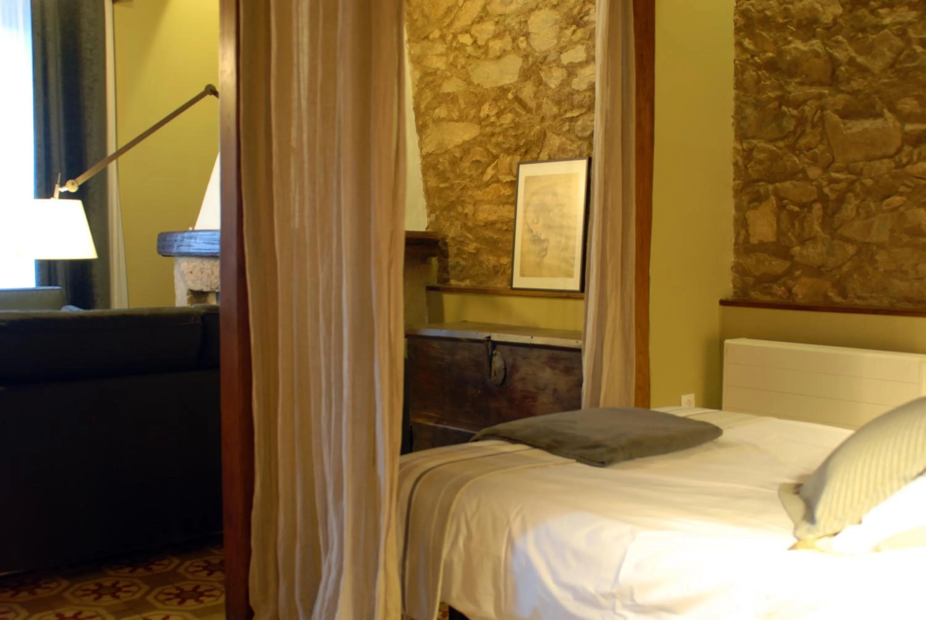 Bedroom, Bed in El Jardín del Convento, Casa Rural