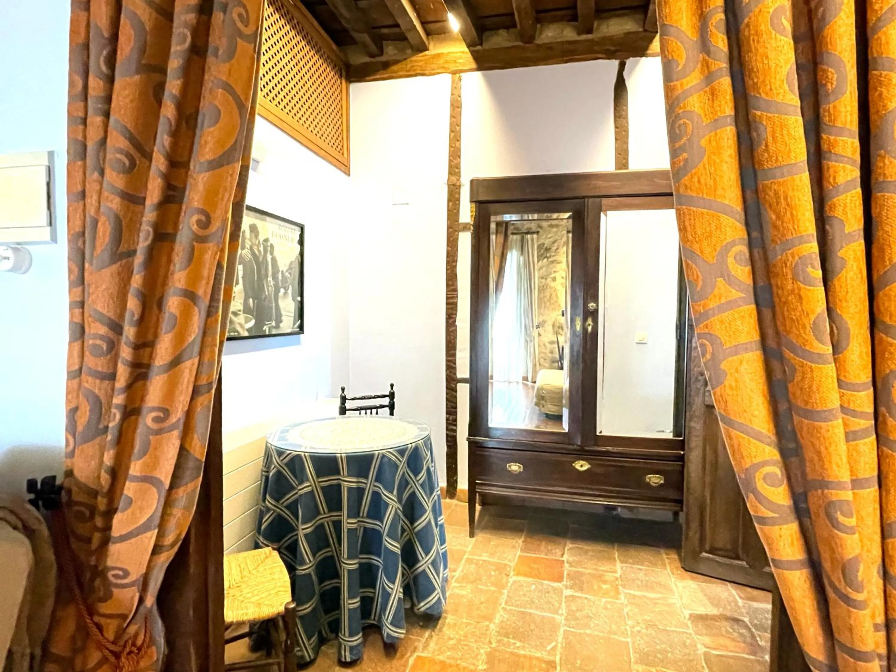 Living room in El Jardín del Convento, Casa Rural