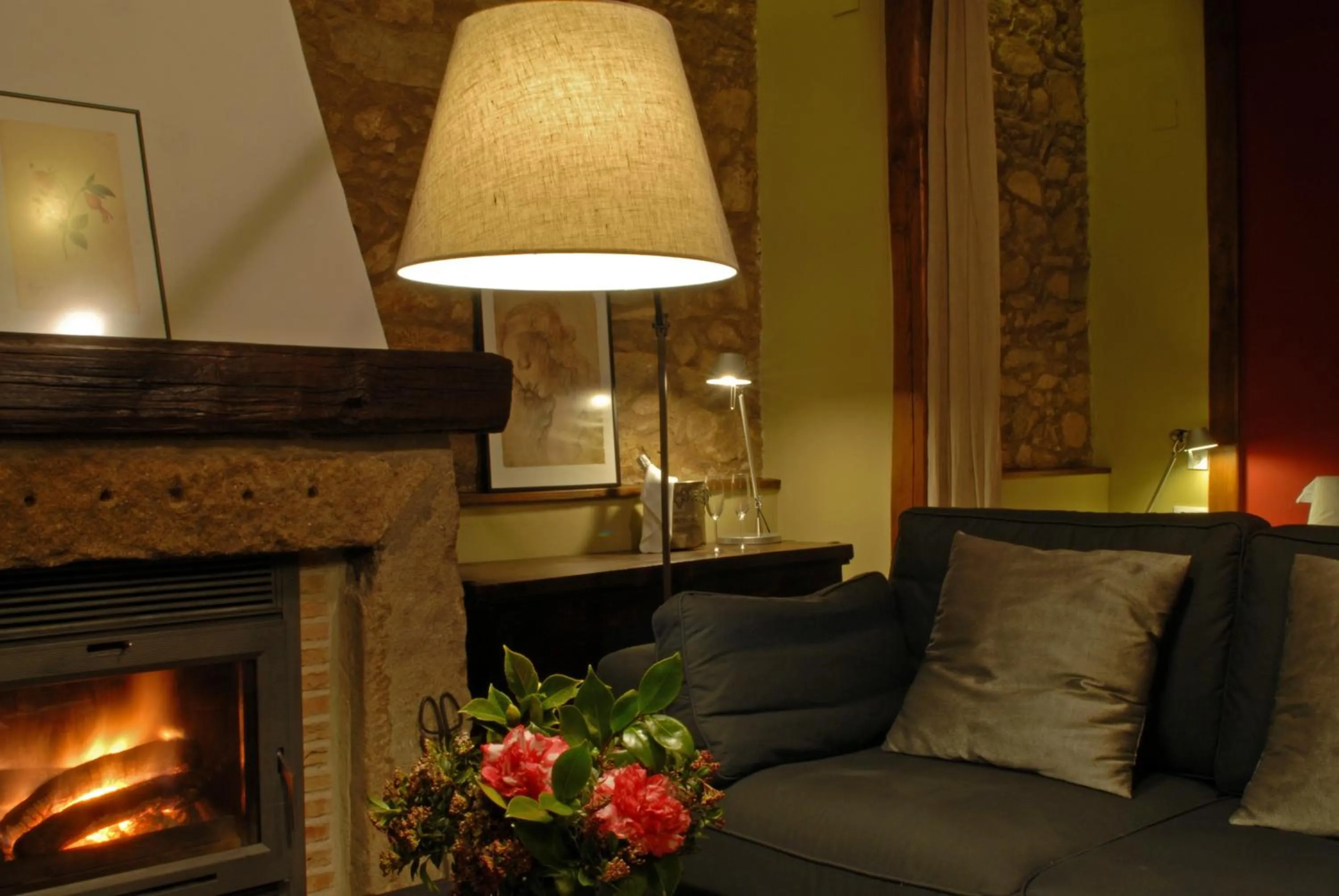 Living room in El Jardín del Convento, Casa Rural
