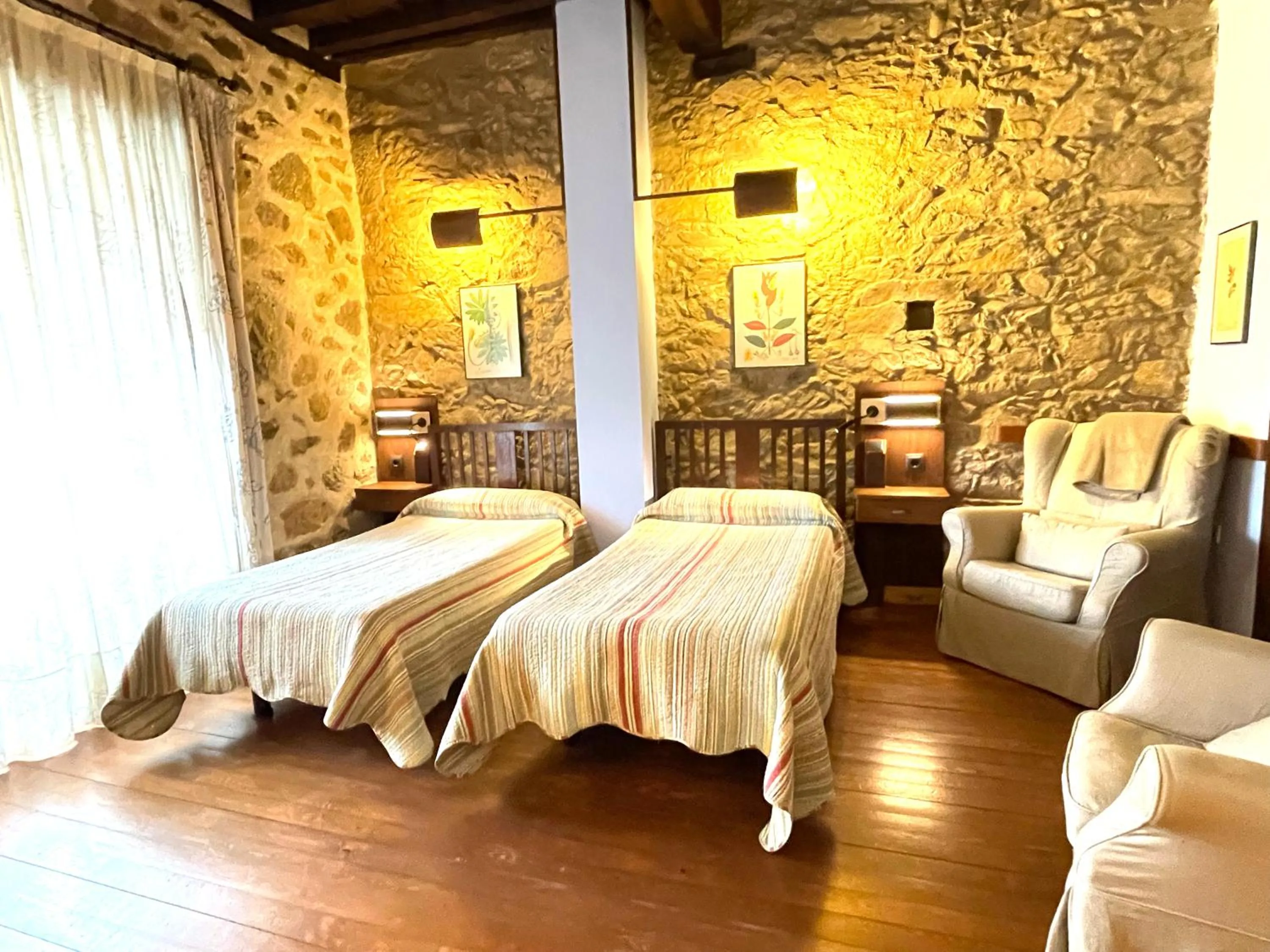 Bed in El Jardín del Convento, Casa Rural