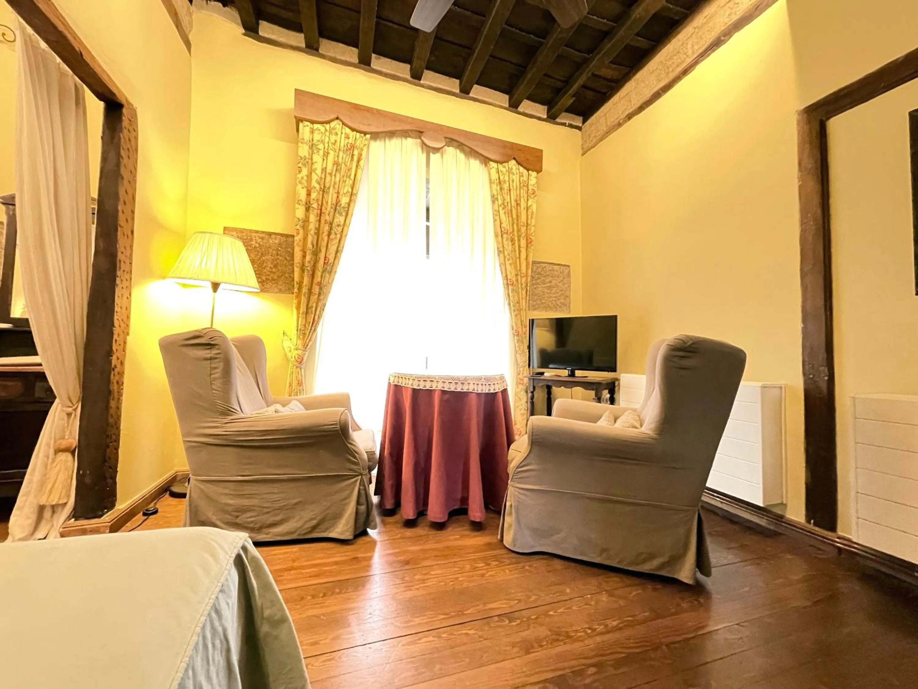 Seating area in El Jardín del Convento, Casa Rural