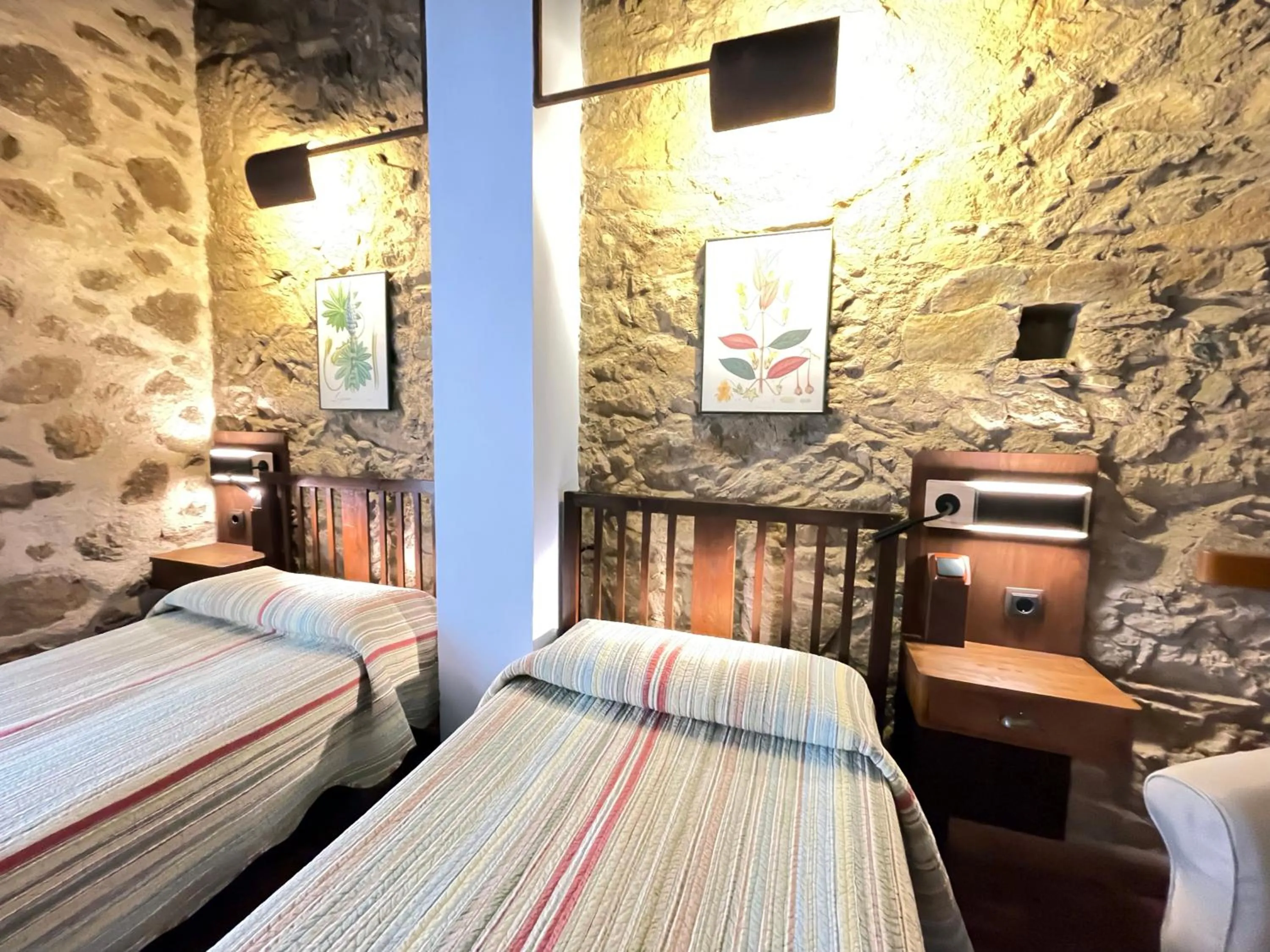 Bedroom, Bed in El Jardín del Convento, Casa Rural