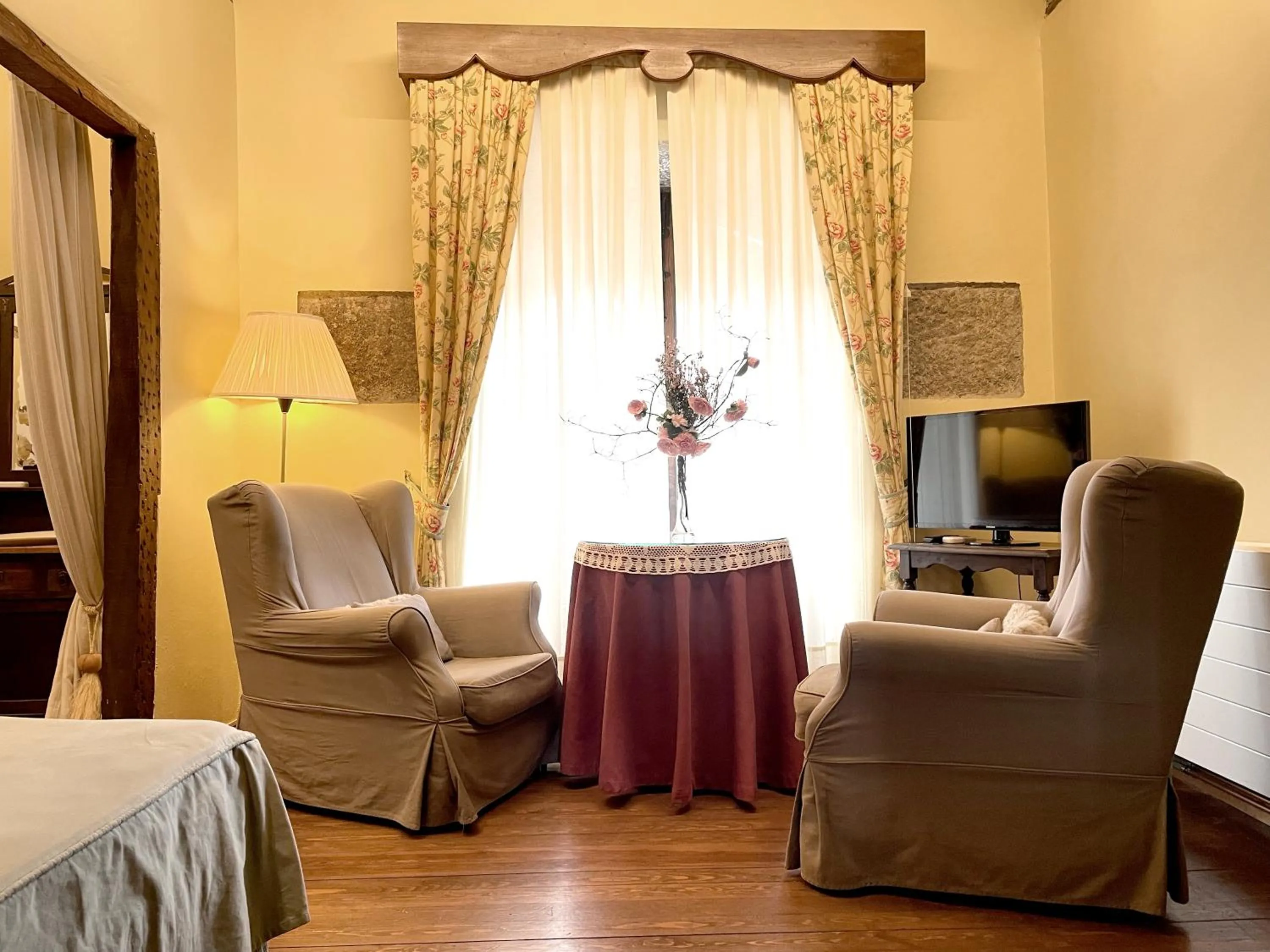 Living room in El Jardín del Convento, Casa Rural