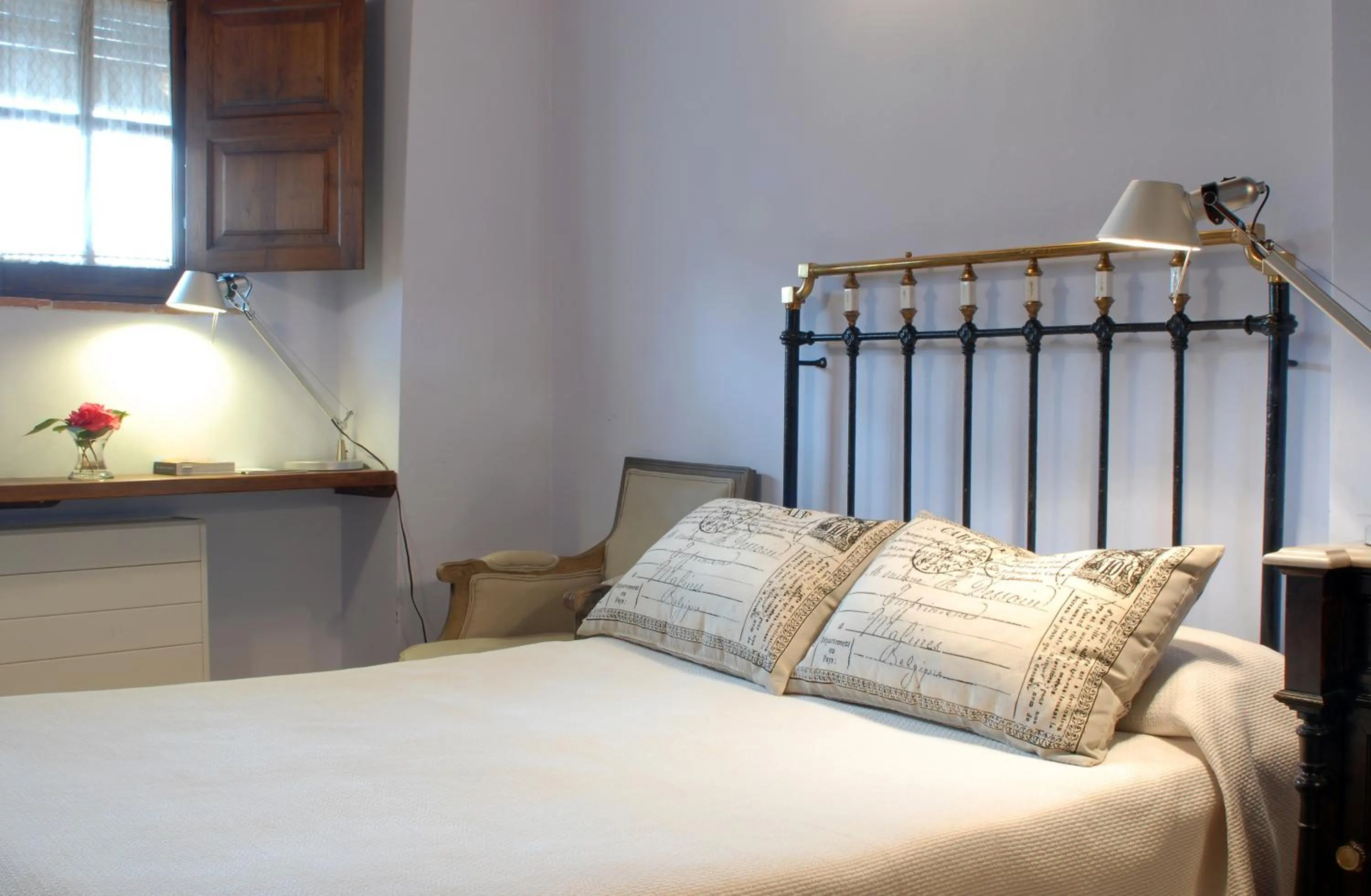 Bedroom, Bed in El Jardín del Convento, Casa Rural