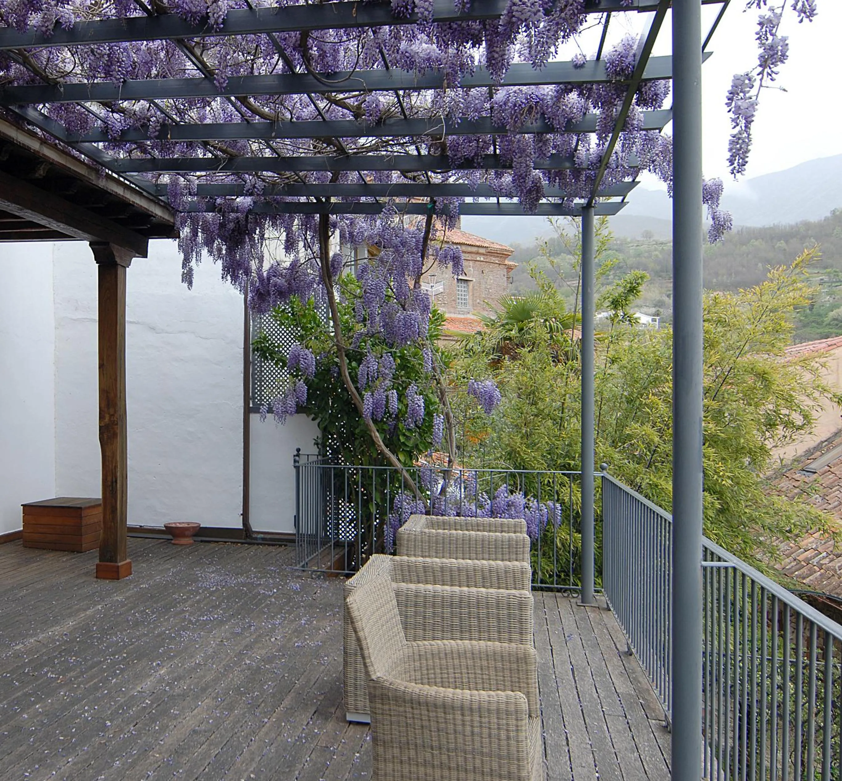 Balcony/Terrace in El Jardín del Convento, Casa Rural