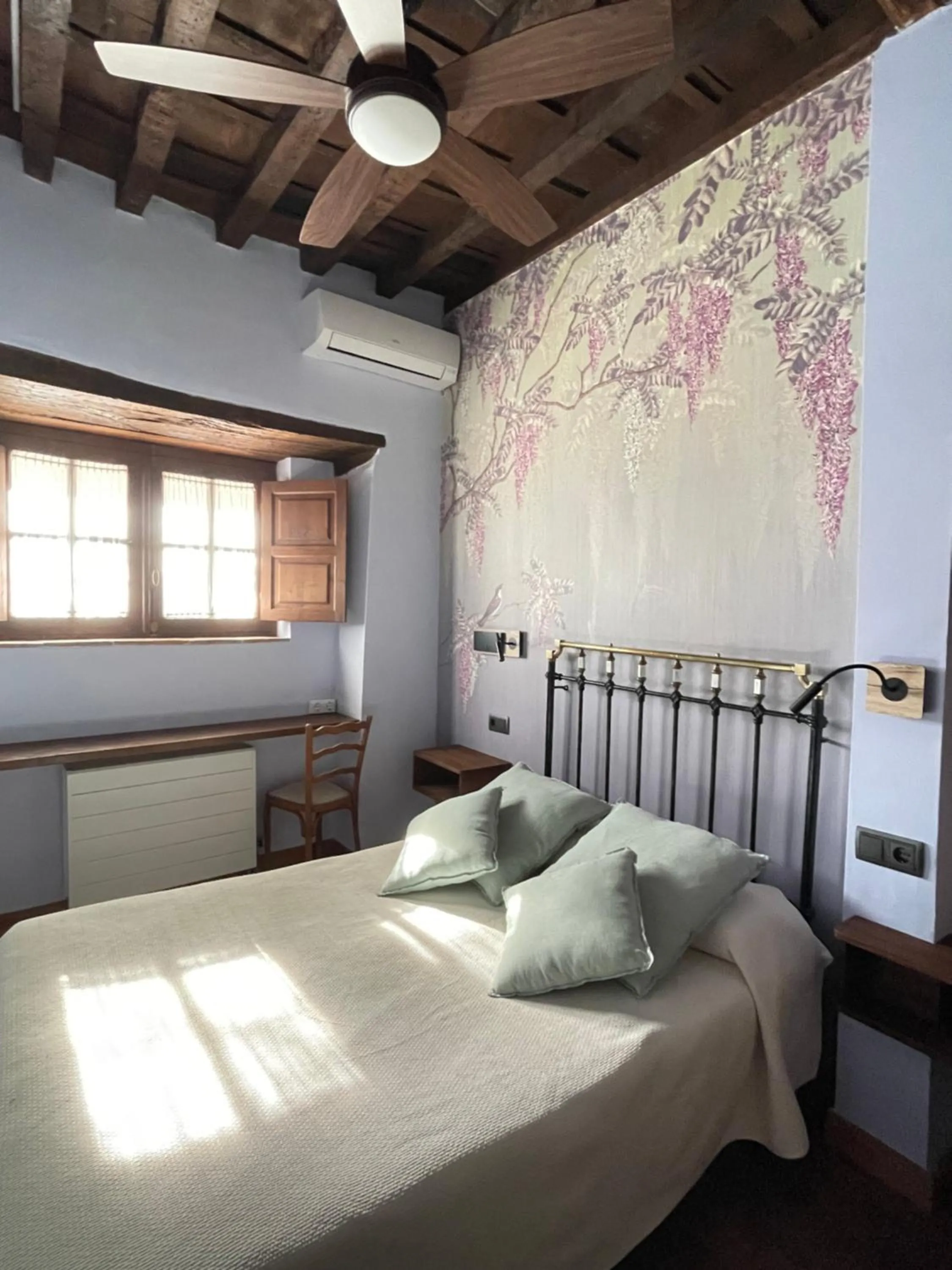 Bedroom, Bed in El Jardín del Convento, Casa Rural
