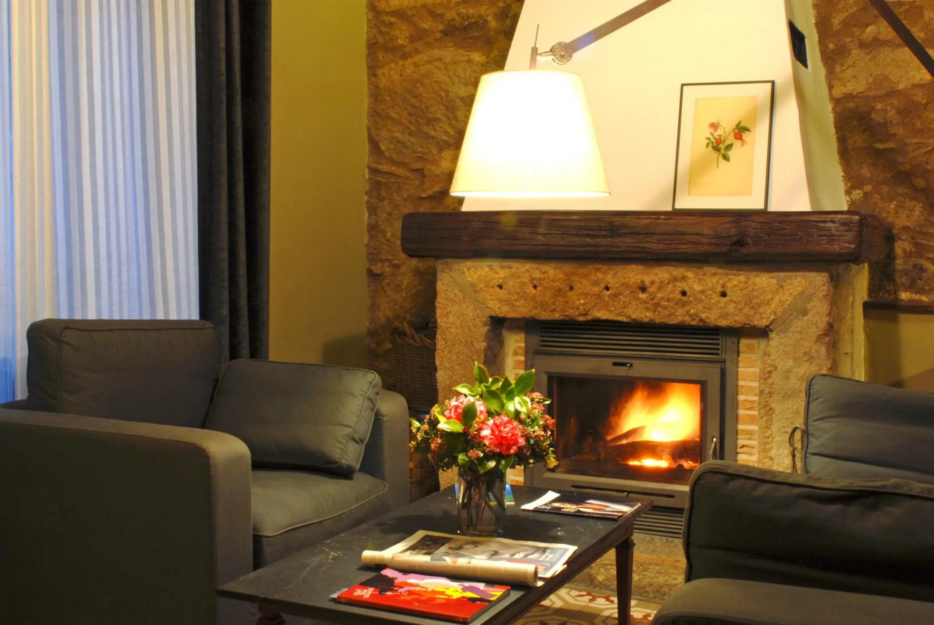Living room in El Jardín del Convento, Casa Rural