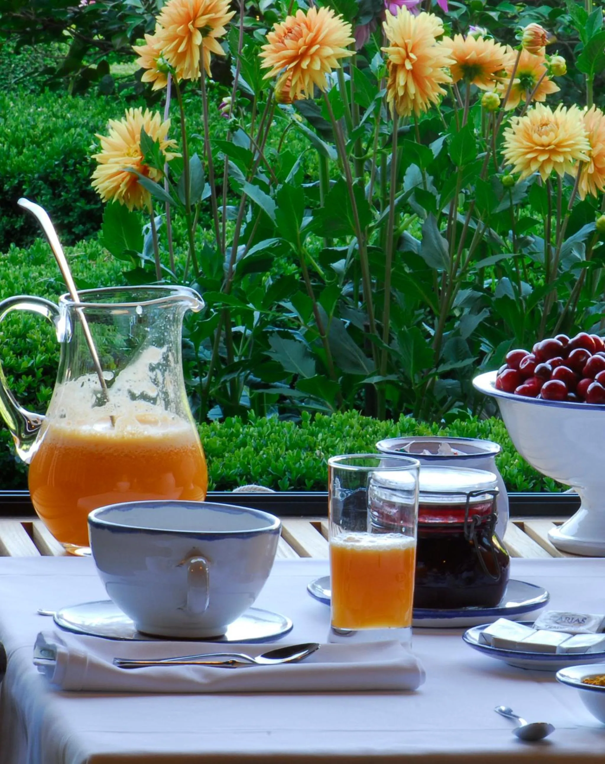 Food in El Jardín del Convento, Casa Rural