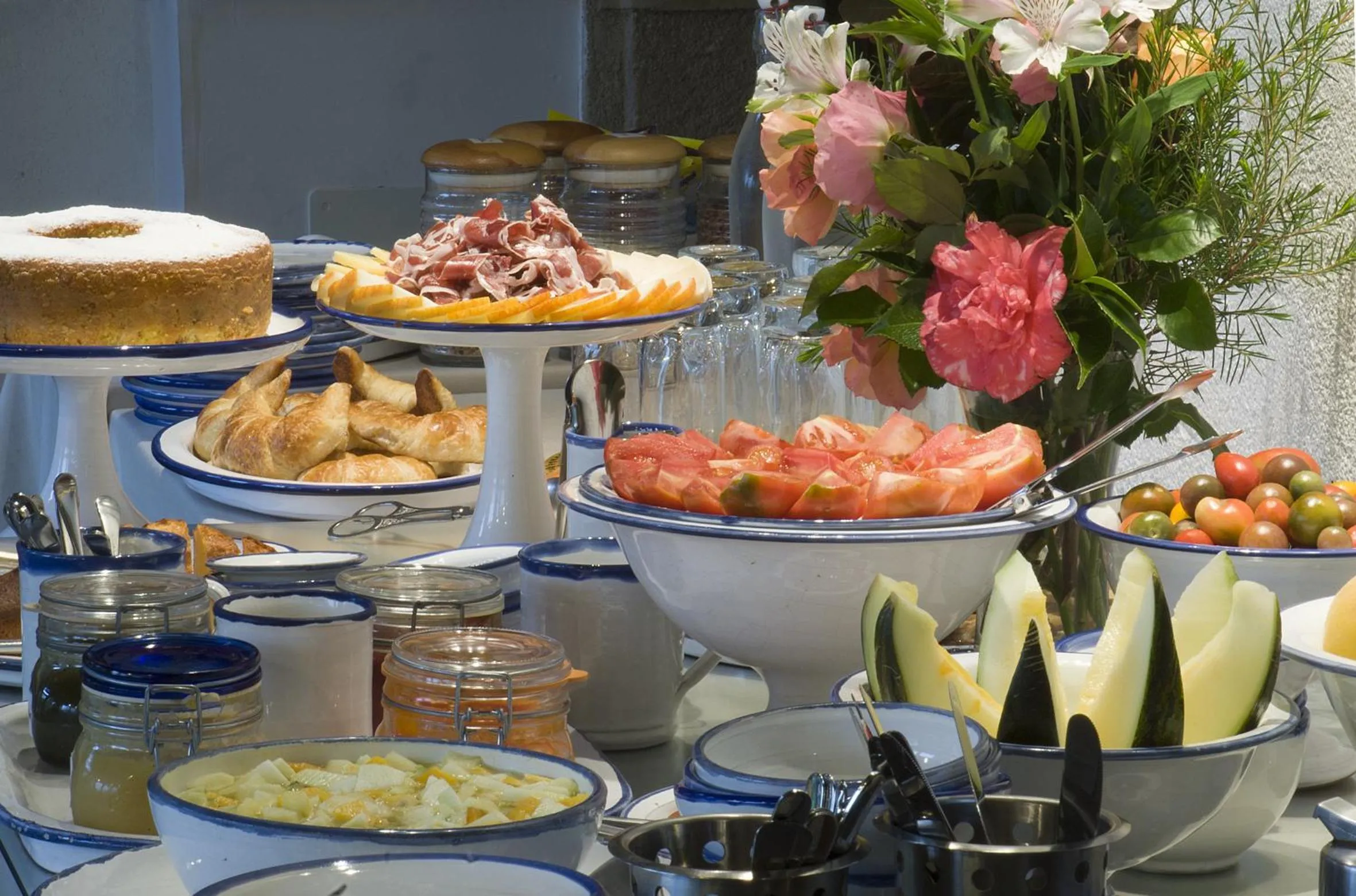 Food in El Jardín del Convento, Casa Rural