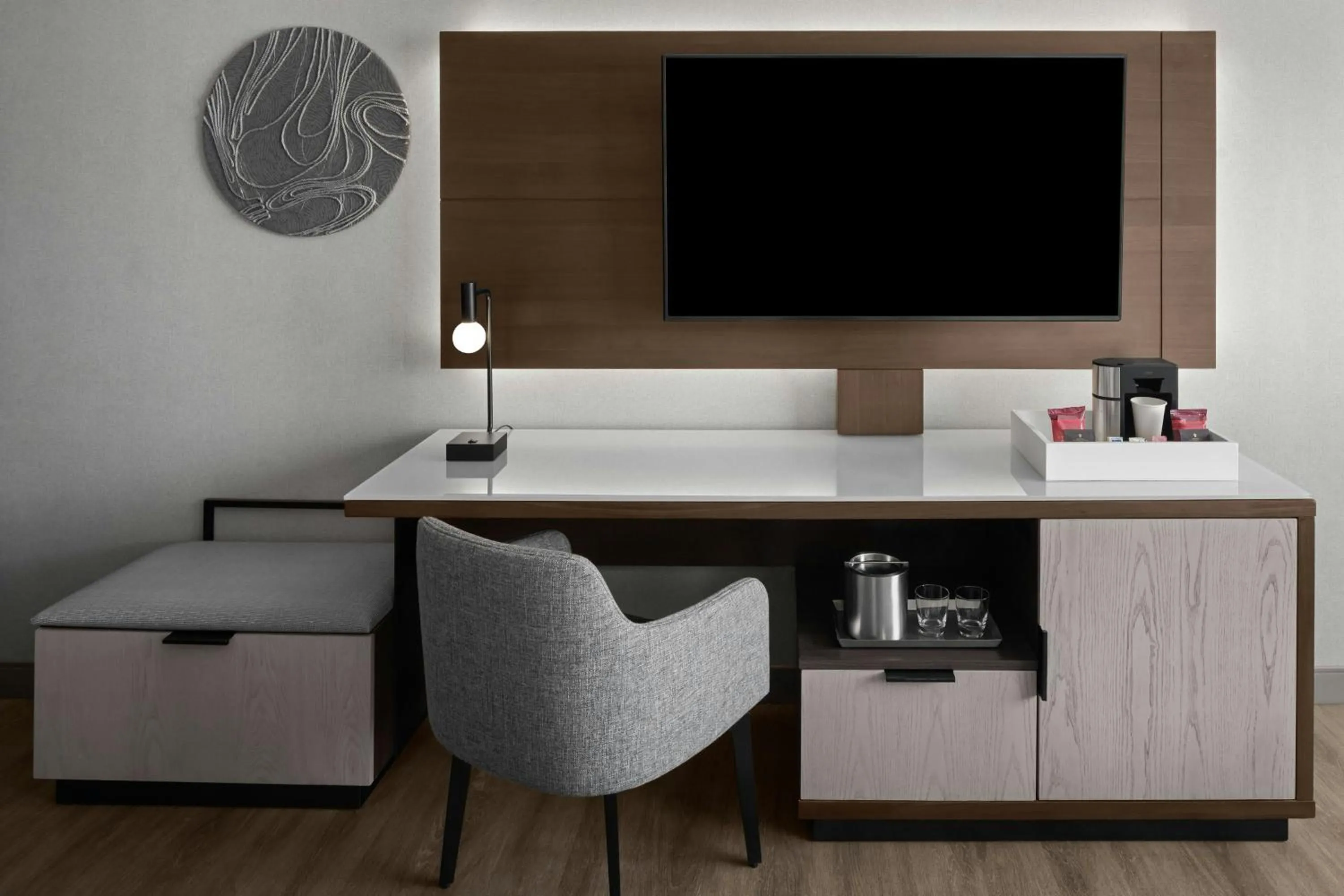 Photo of the whole room in AC Hotel Arlington National Landing