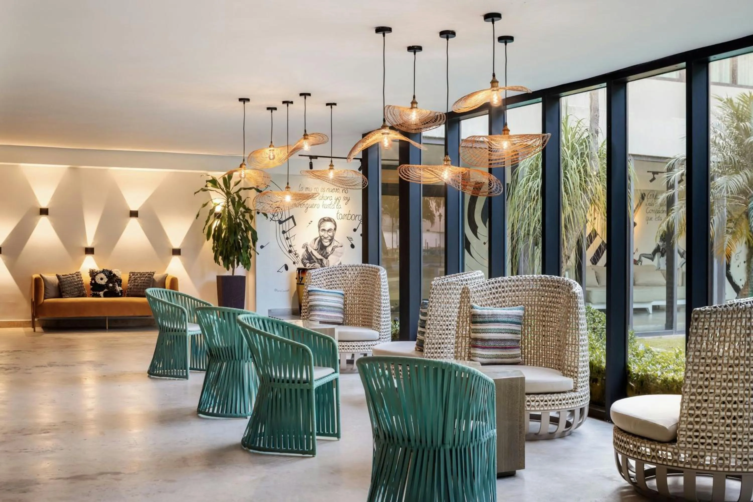 Lobby or reception in Renaissance Santo Domingo Jaragua Hotel & Casino